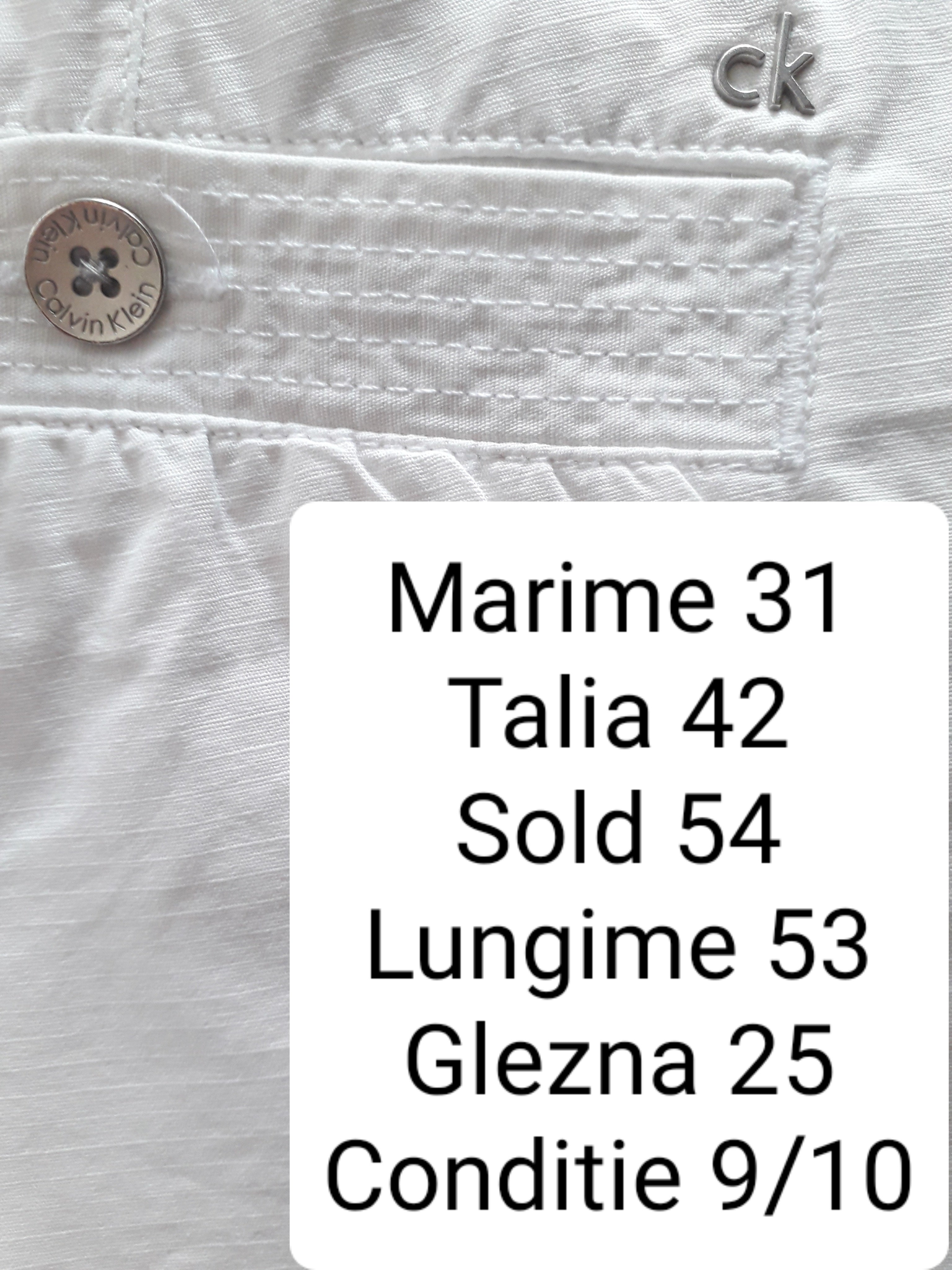 Pantaloni scurti Calvin Klein - marimea S/M - Barbati