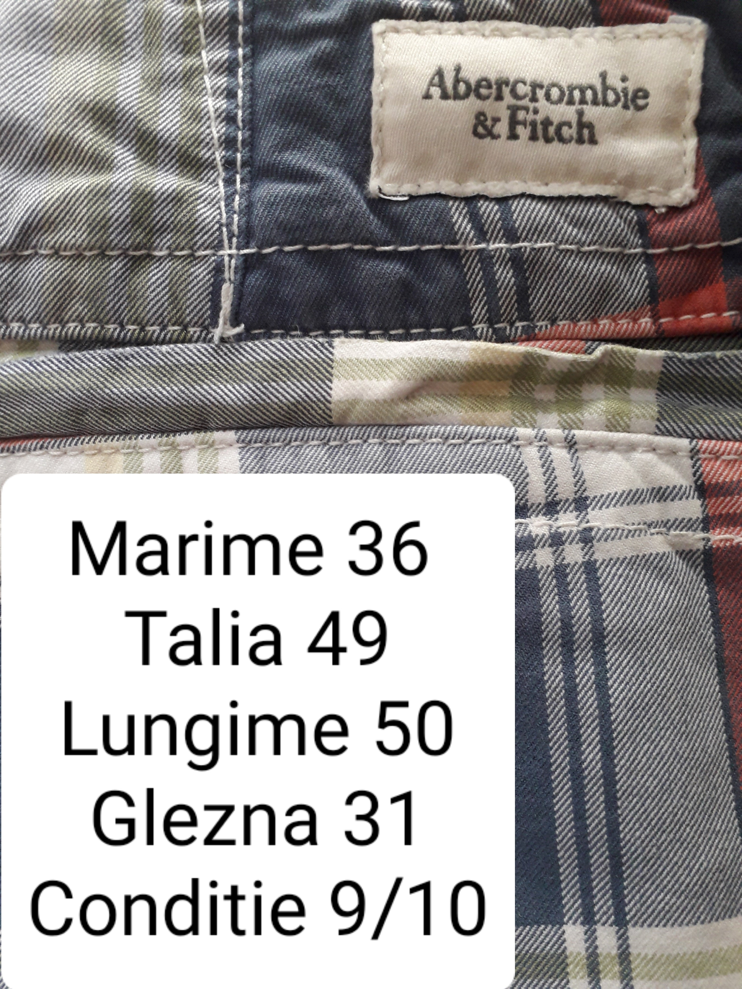 Pantaloni scurti Abercrombie&Fitch - marimea L/XL - Barbati
