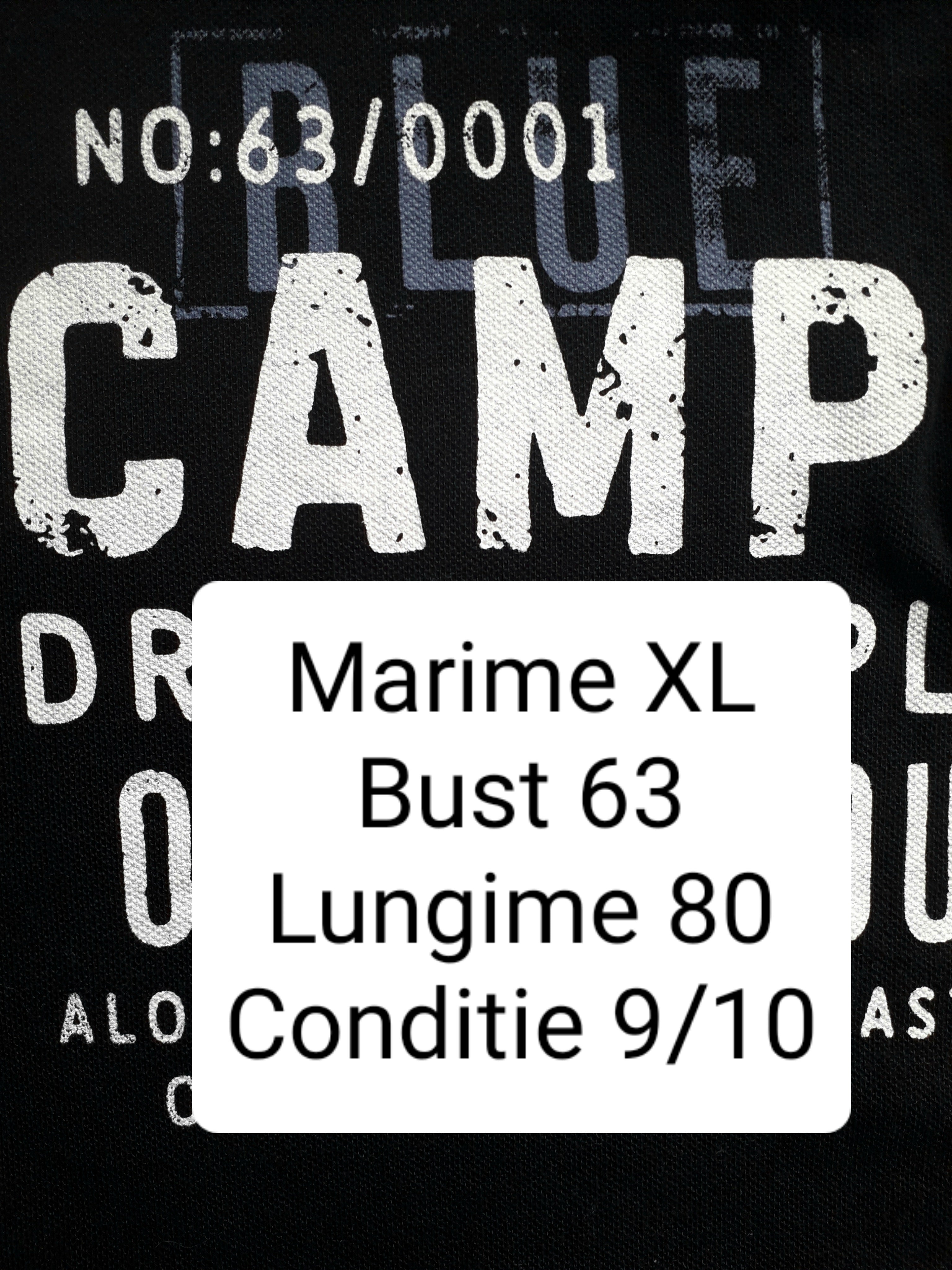 Tricou Camp David - marimea XL - Barbati