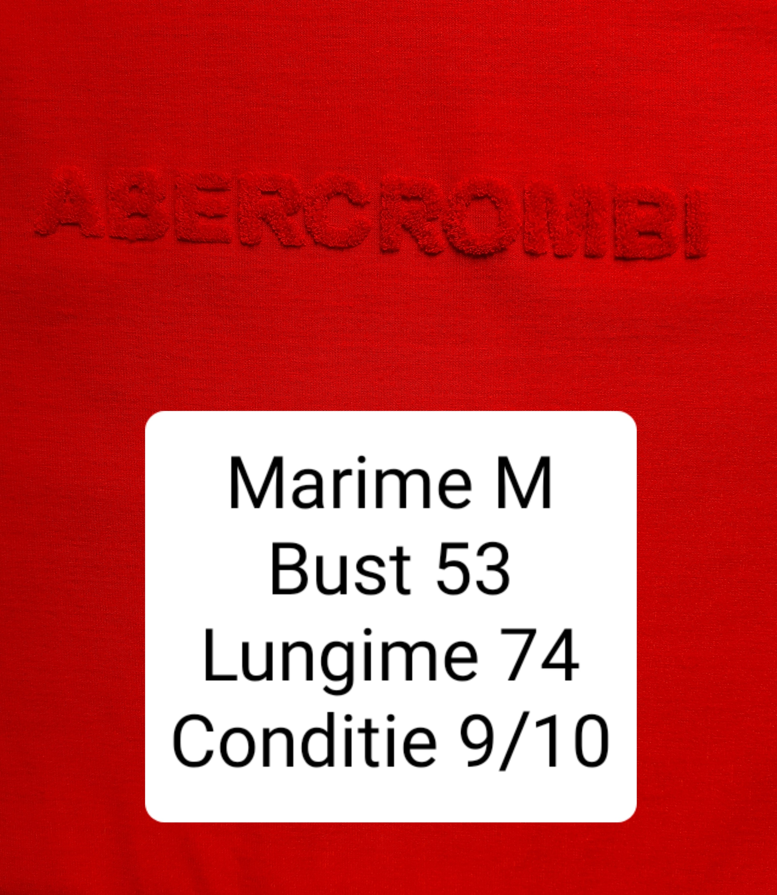 Tricou Abercrombie&Fitch - marimea M - Barbati