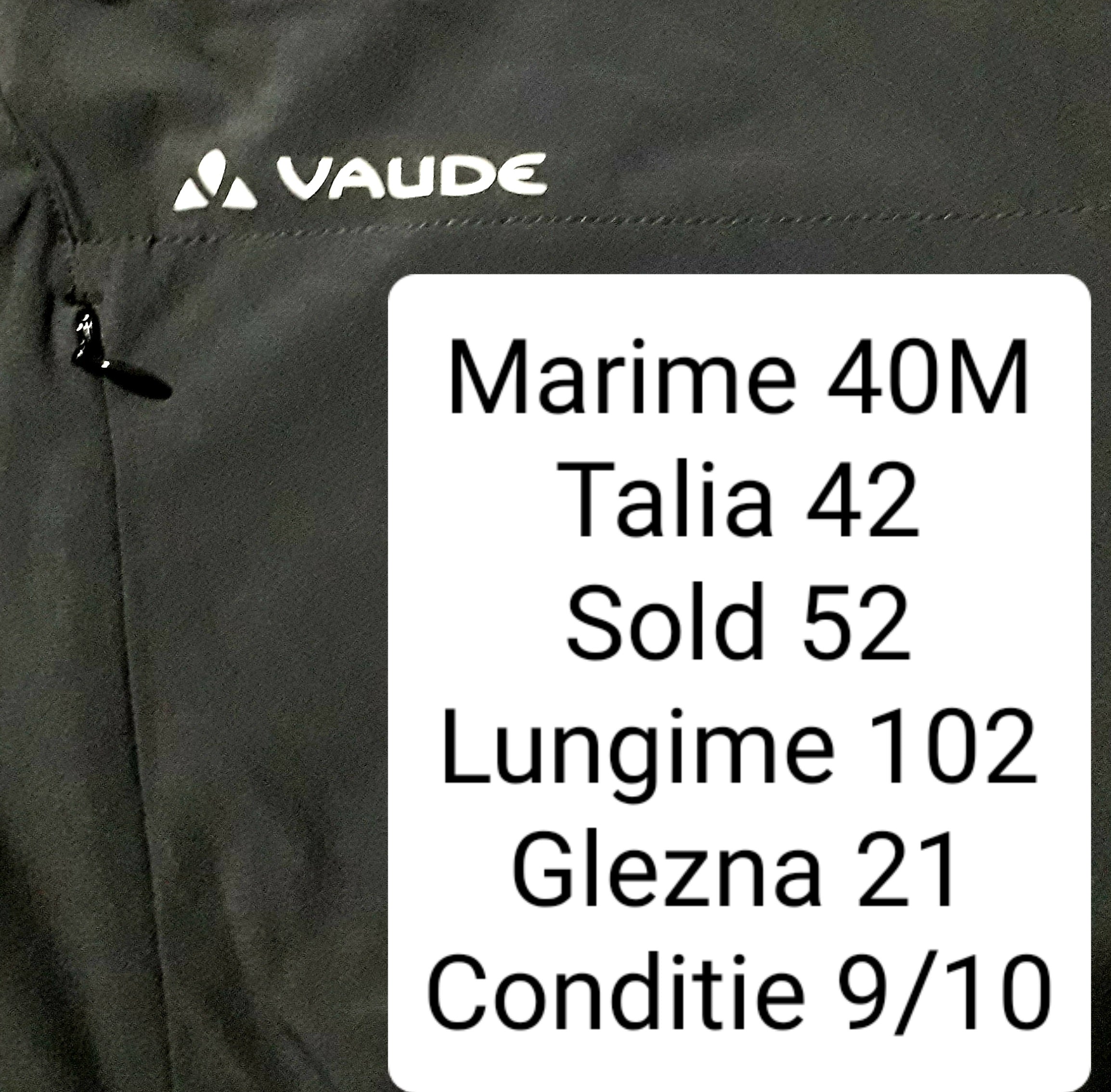 Pantaloni Vaude - marimea M - Barbati