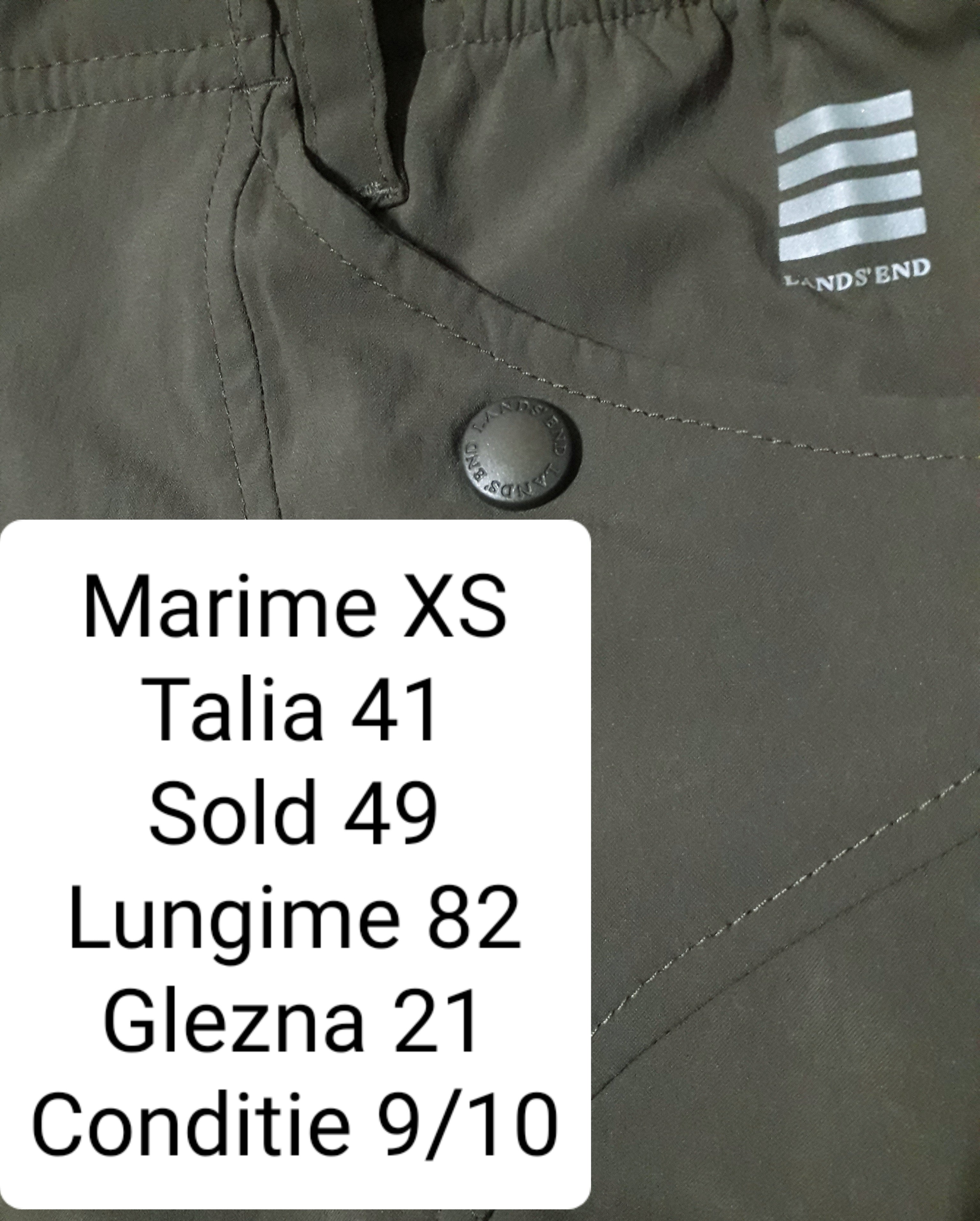 Pantaloni Land's End - marimea XS/S - Femei
