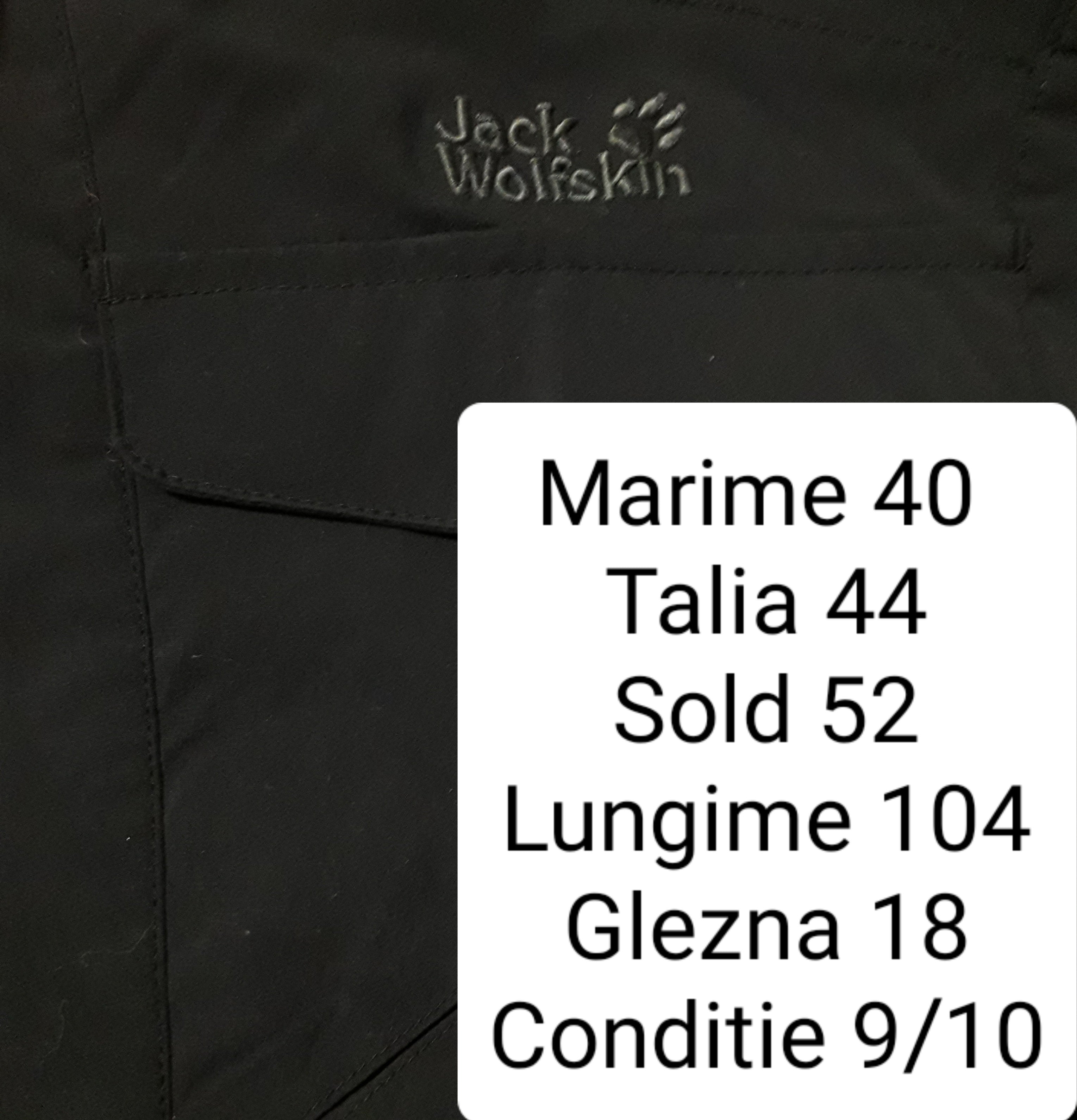 Pantaloni Jack Wolfskin - marimea L - Femei