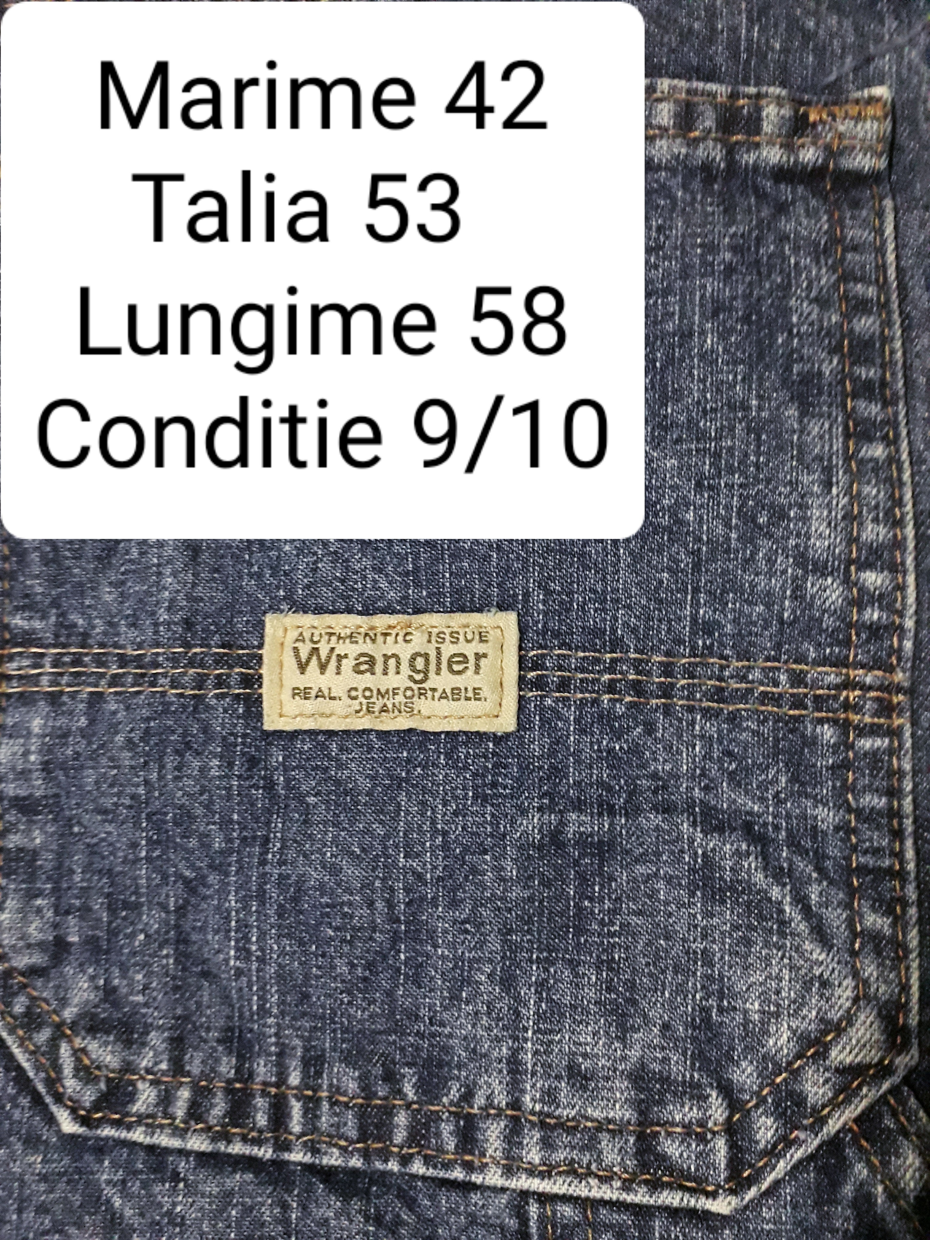 Blugi scurti Wrangler - marimea XXL/3XL - Barbati