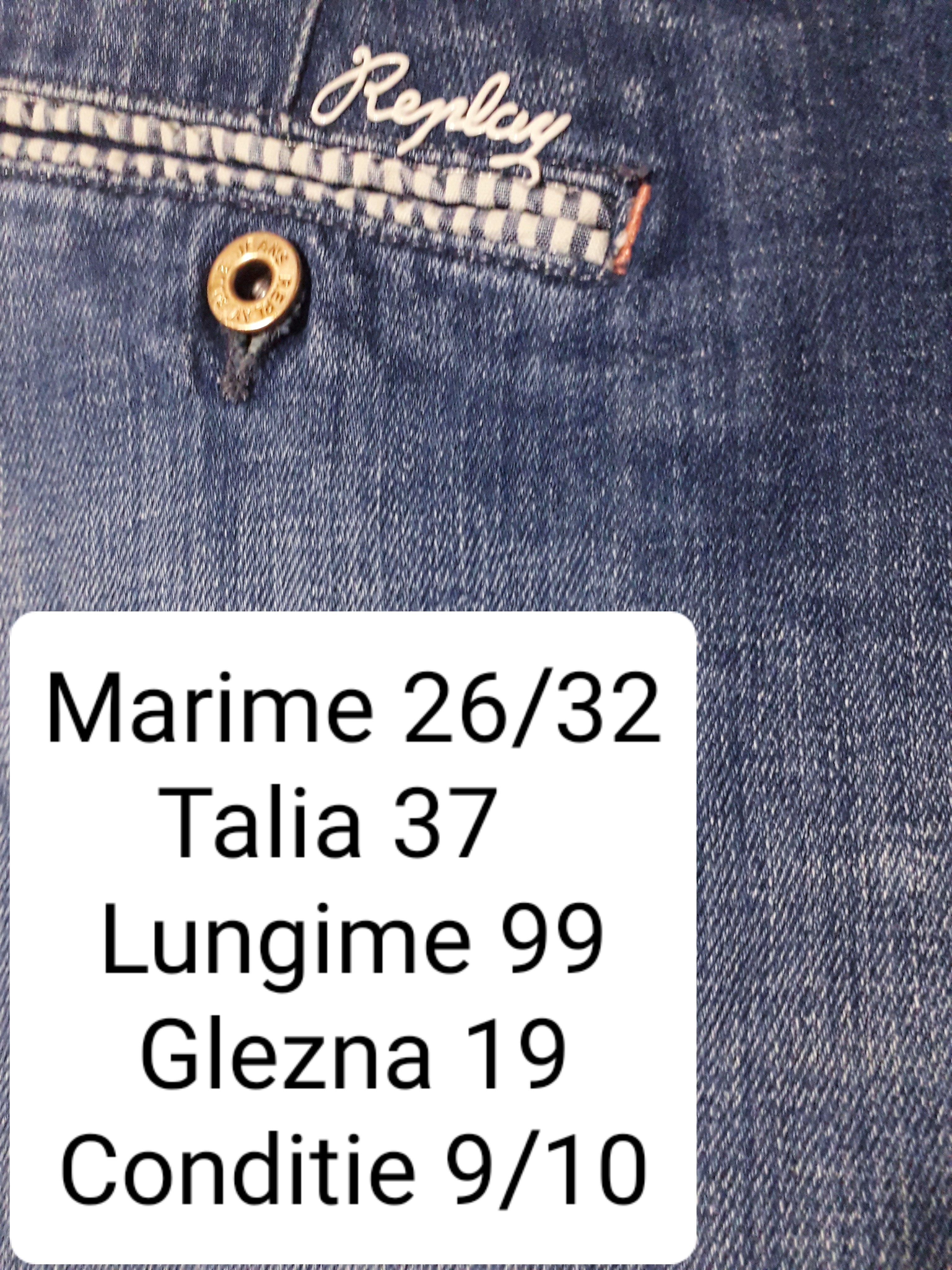 Blugi Replay - marimea S W26/L32 - Femei