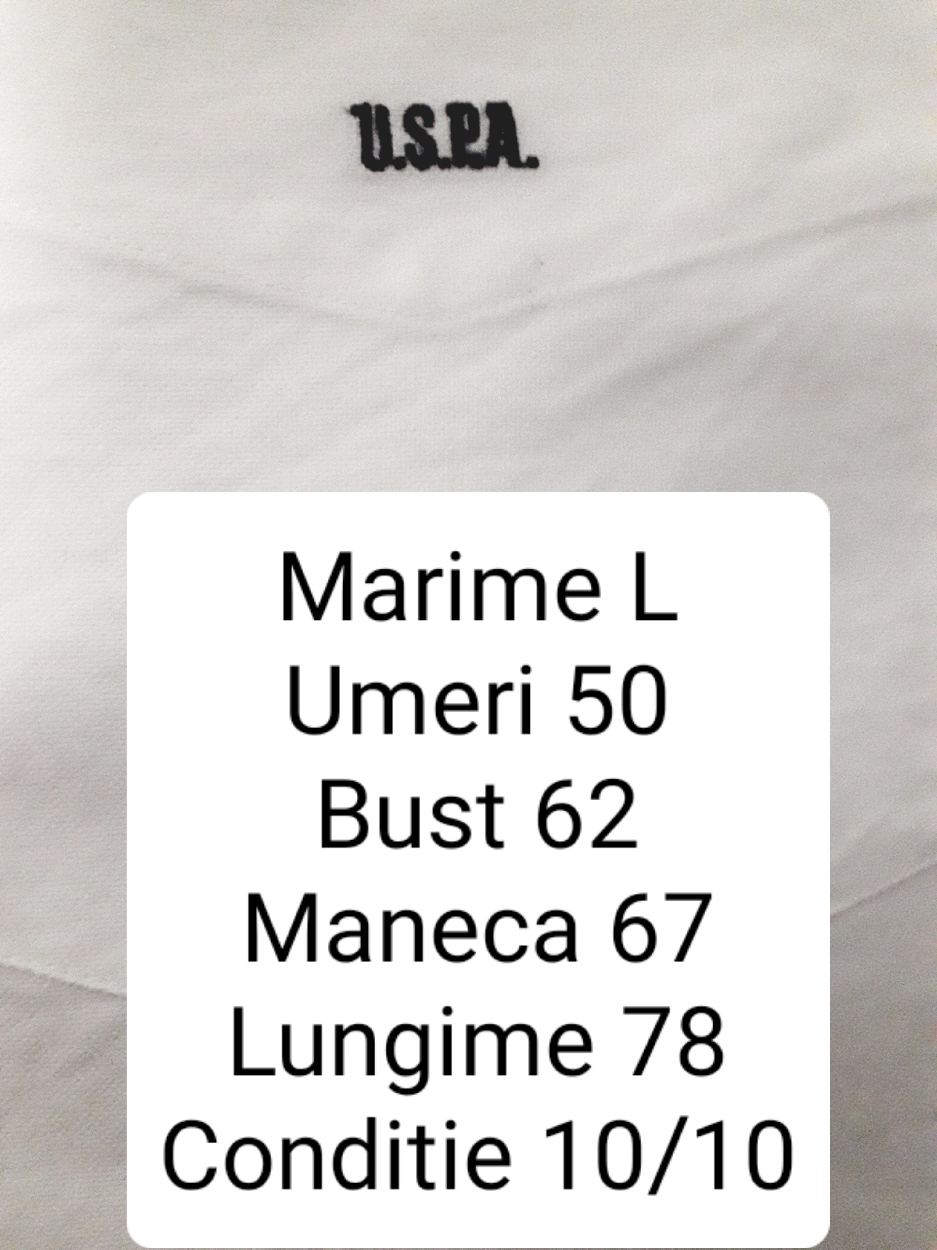 Camasa USPA - marimea L/XL - Barbati