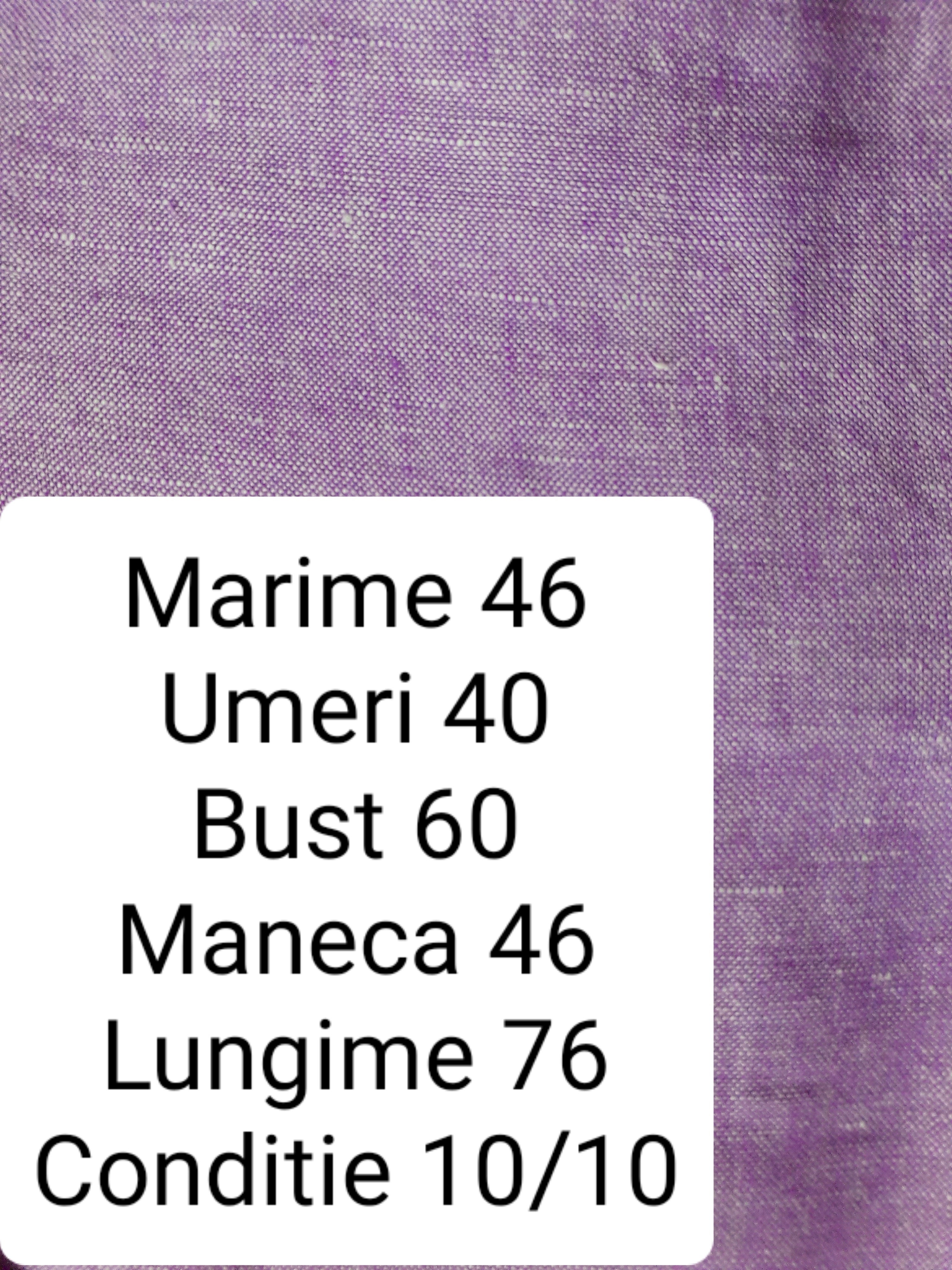Camasa lunga (bumbac&in) - marimea XL - Femei