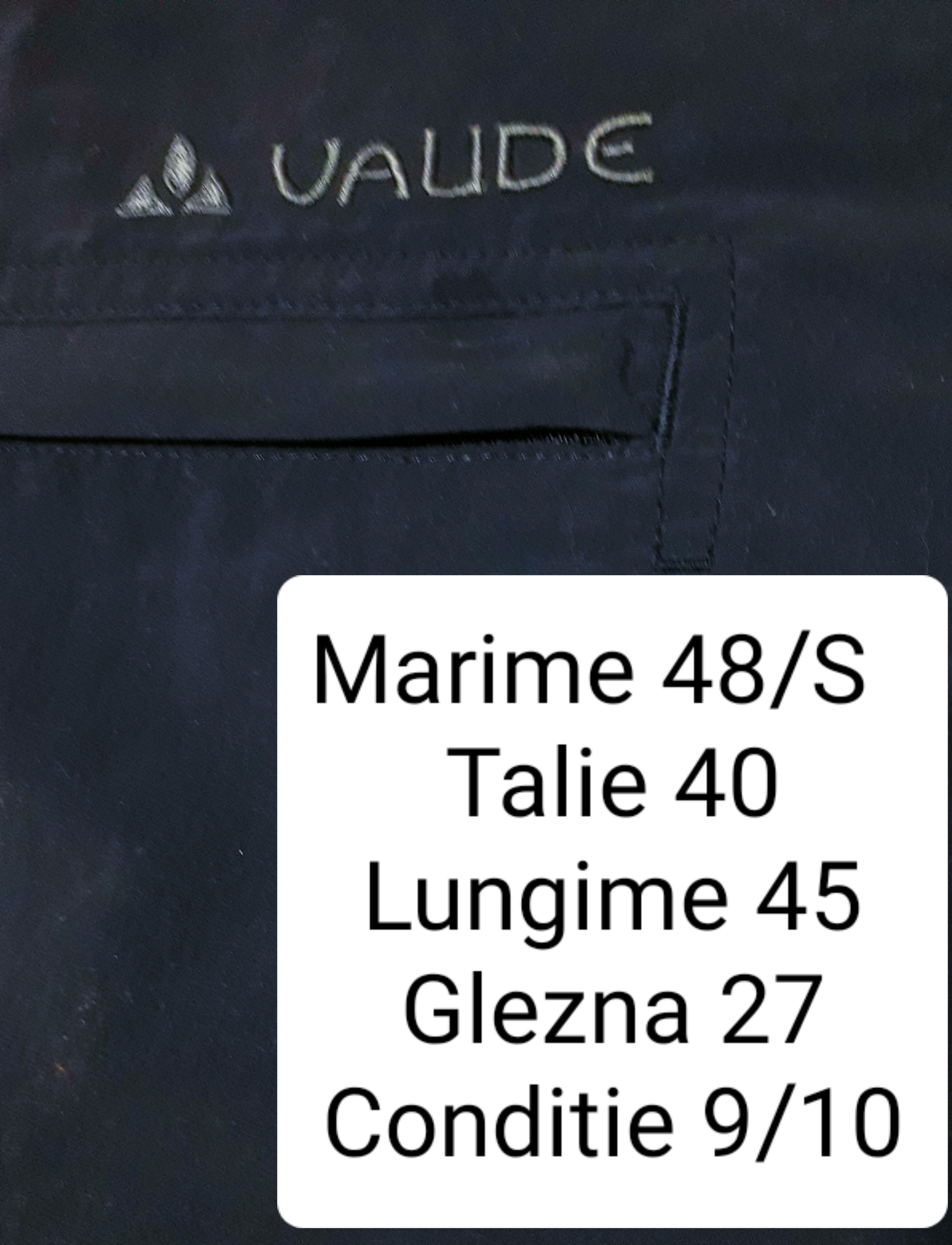 Pantaloni scurti Vaude - marimea S - Barbati
