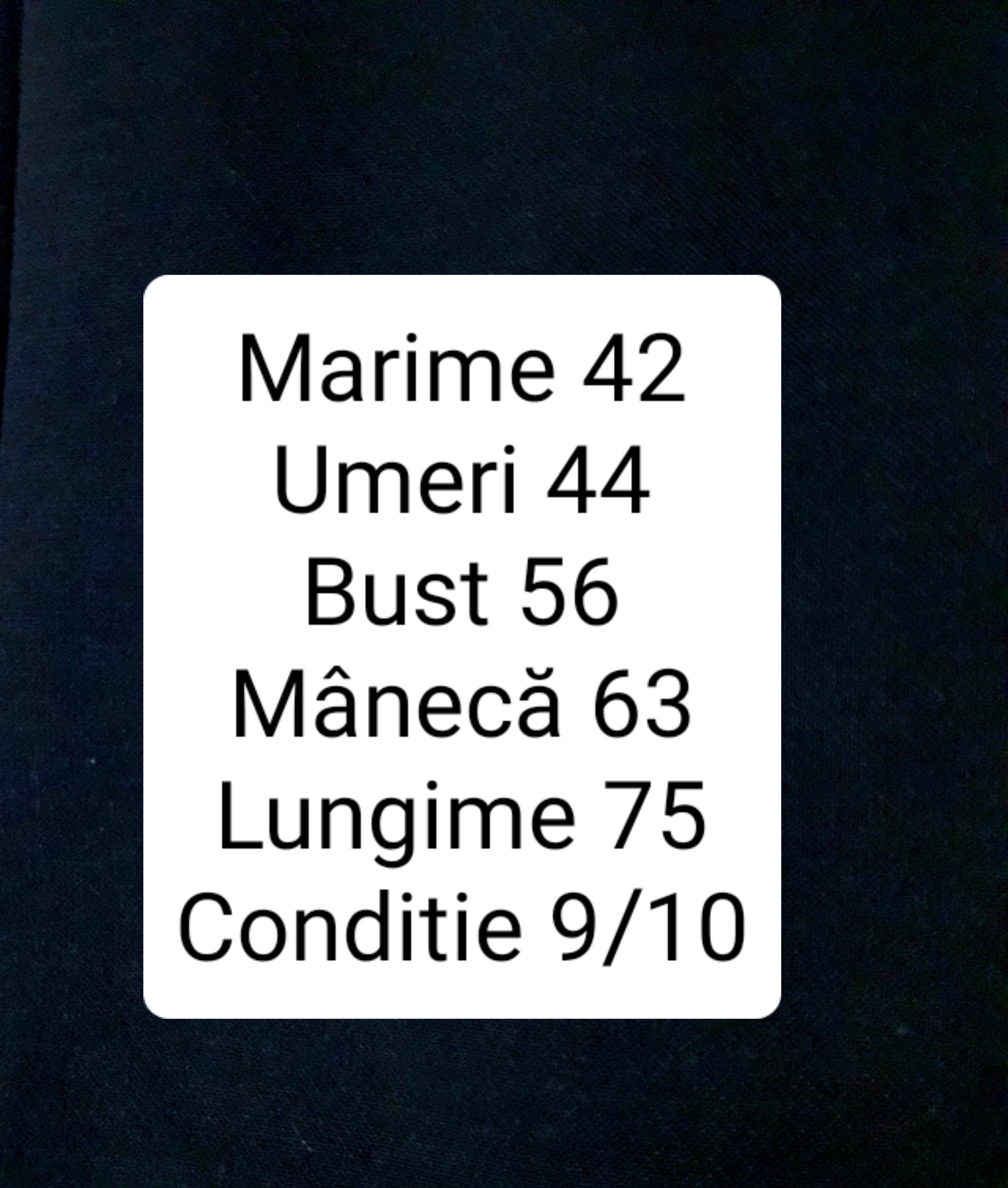 Sacou lung - marimea L/XL - Femei