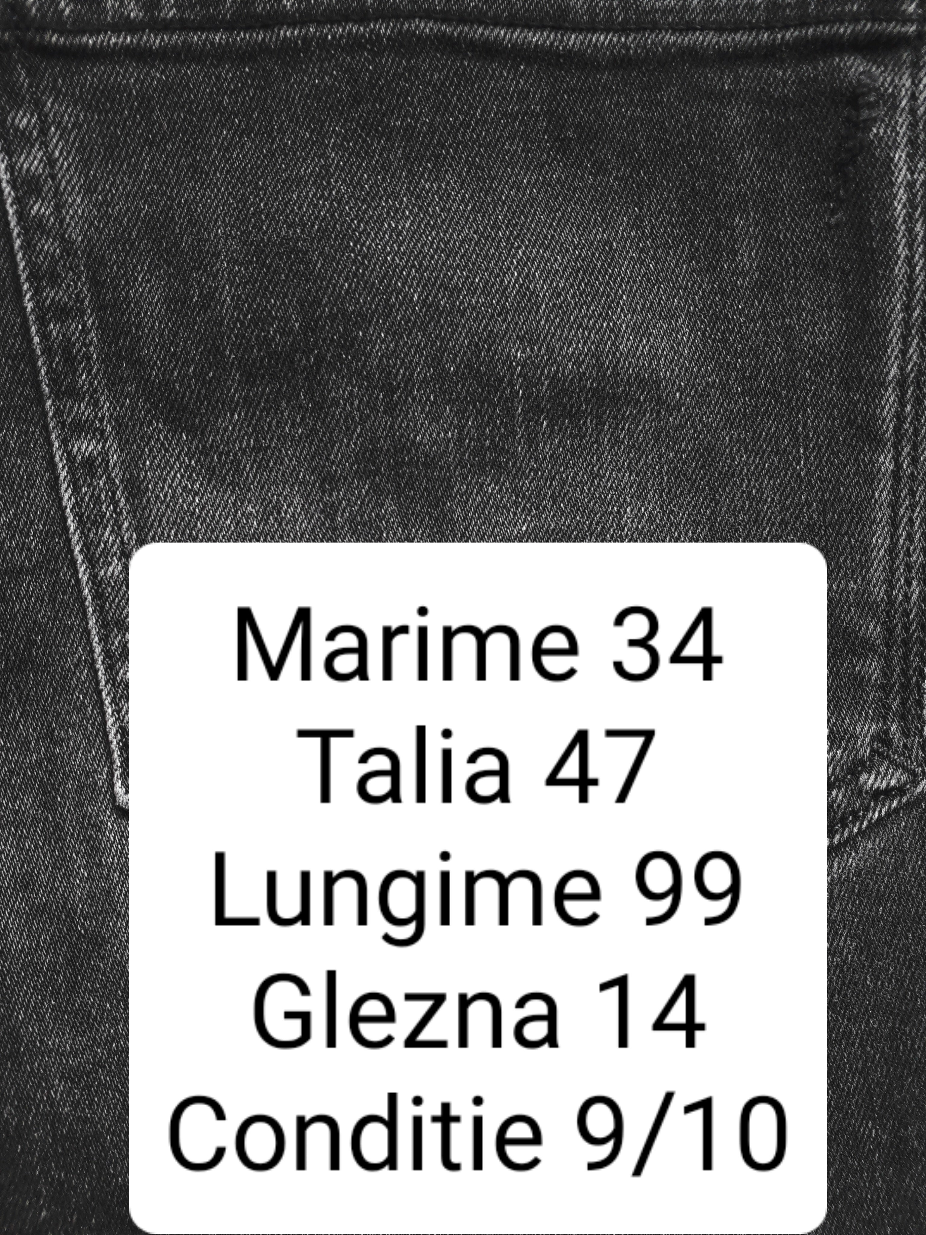 Blugi Zara - marimea L W34 - Barbati