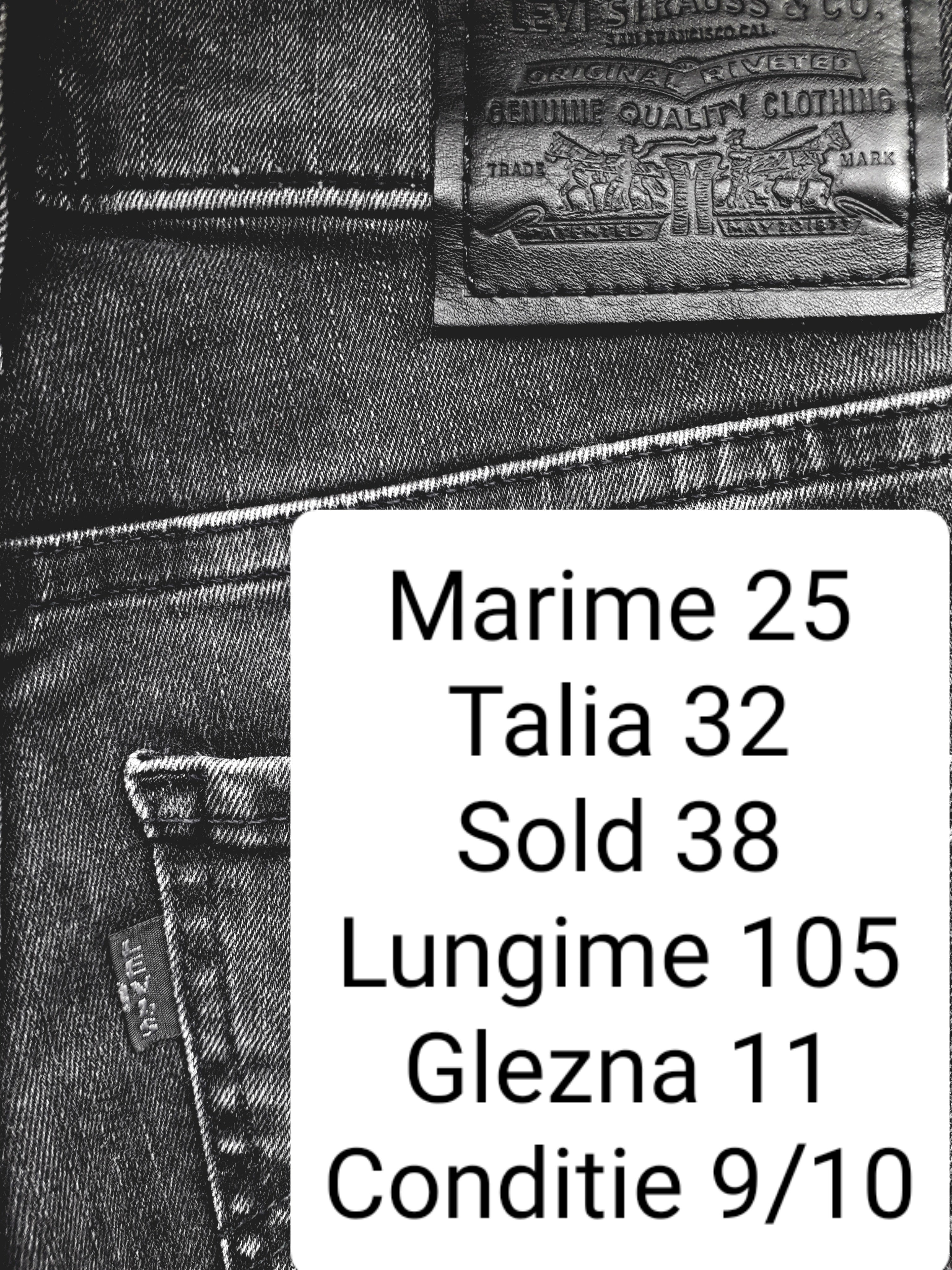 Blugi Levi's marimea XS W25 - Femei