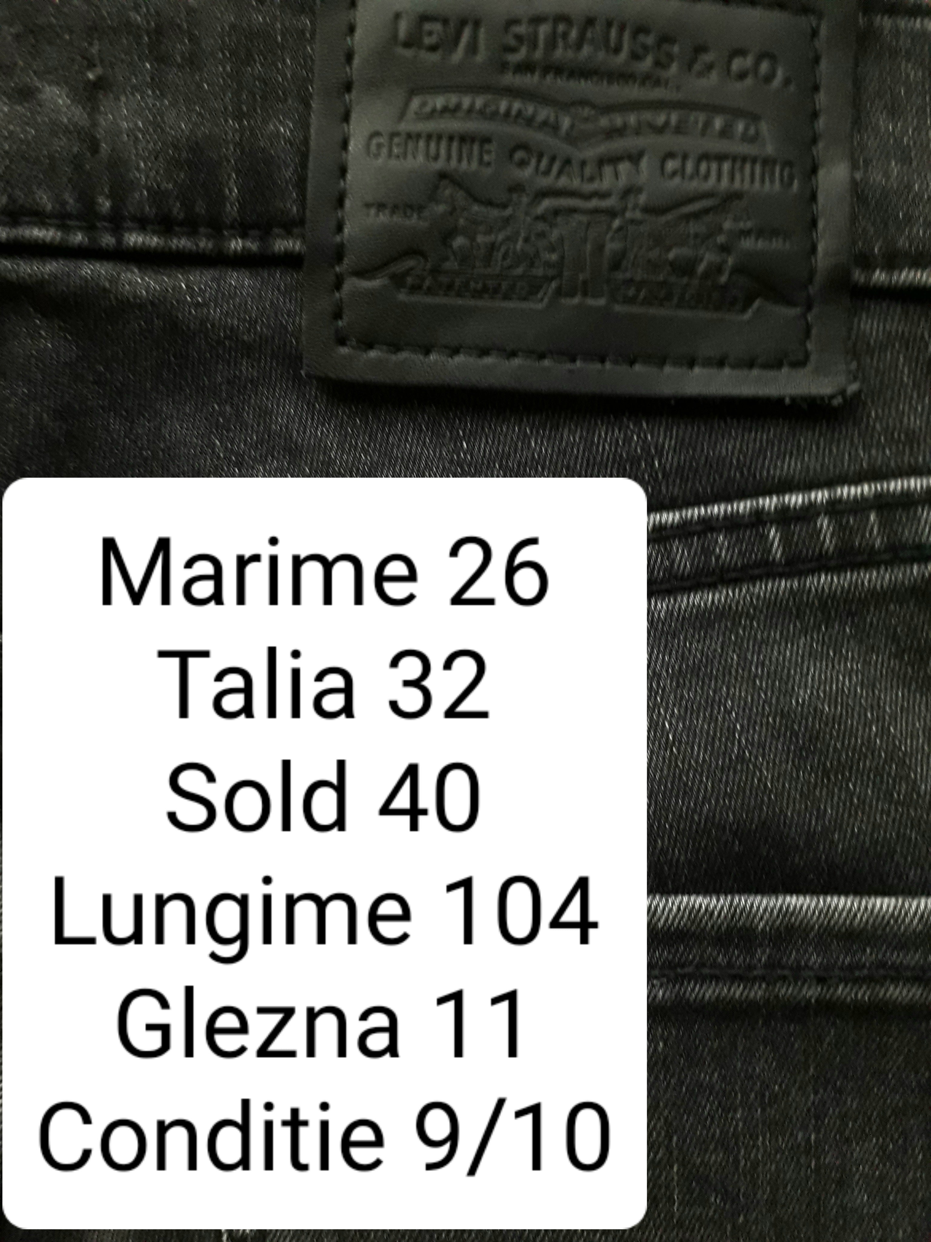 Blugi Levi's - marimea S W26 - Femei