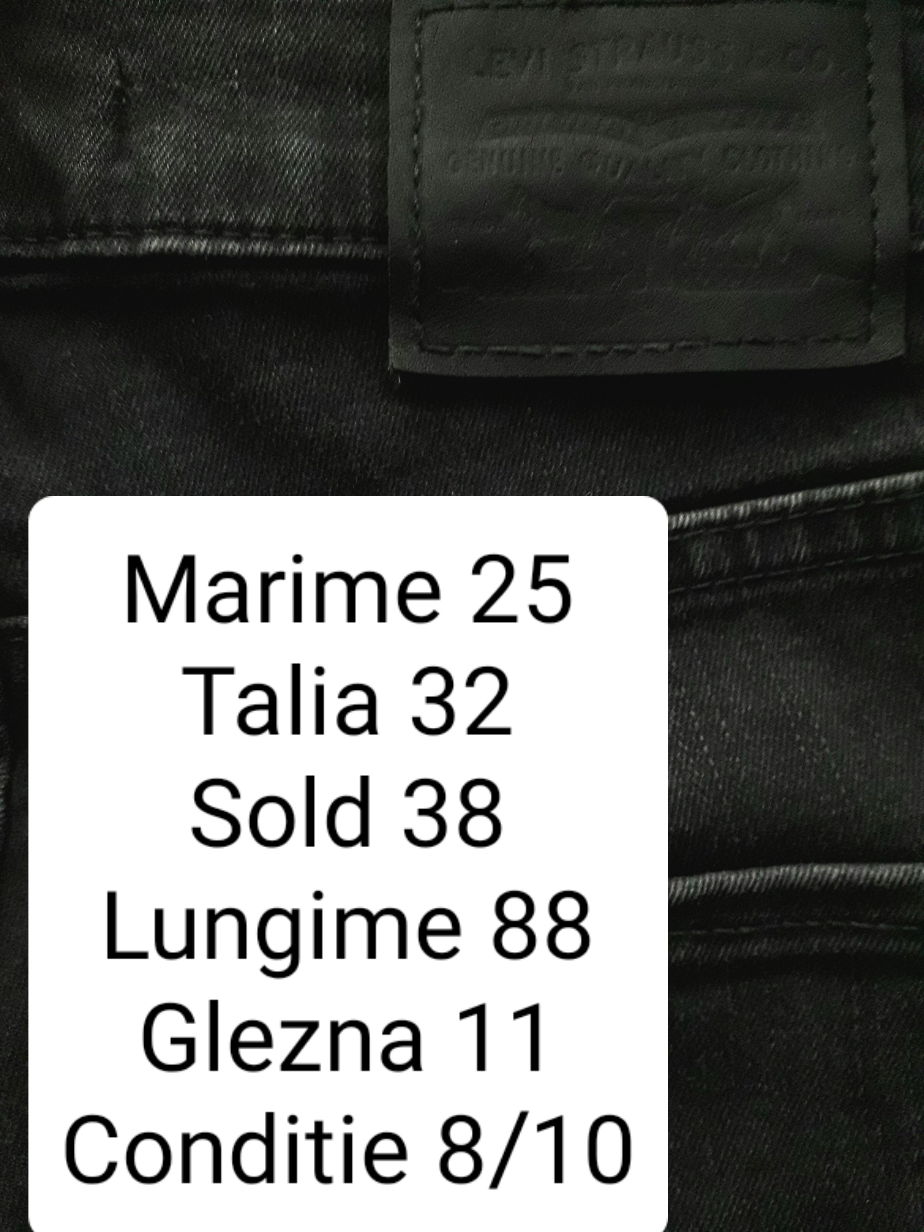 Blugi Levi's - marimea XS W25 - Femei