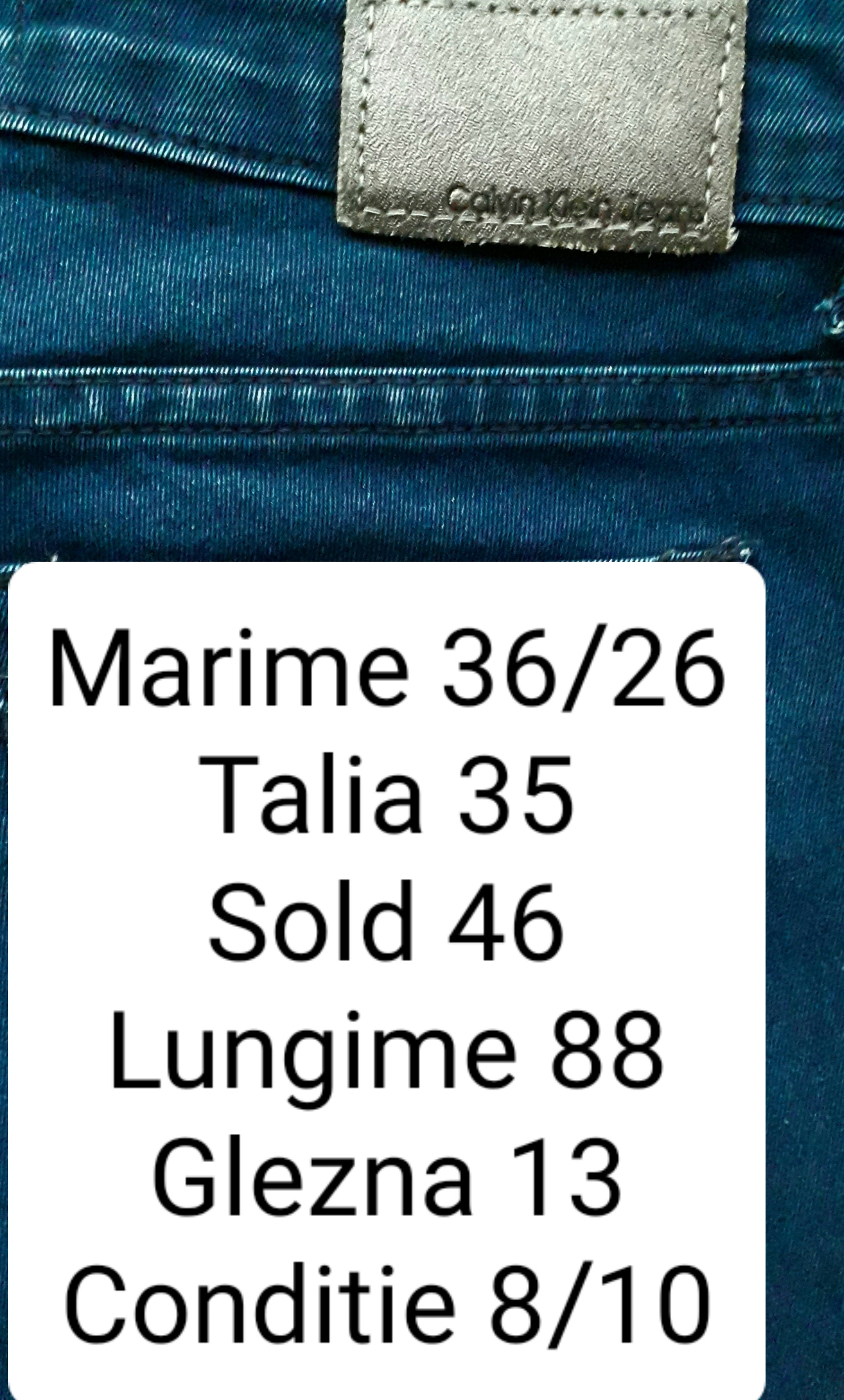 Blugi Calvin Klein - marimea S W26 - Femei