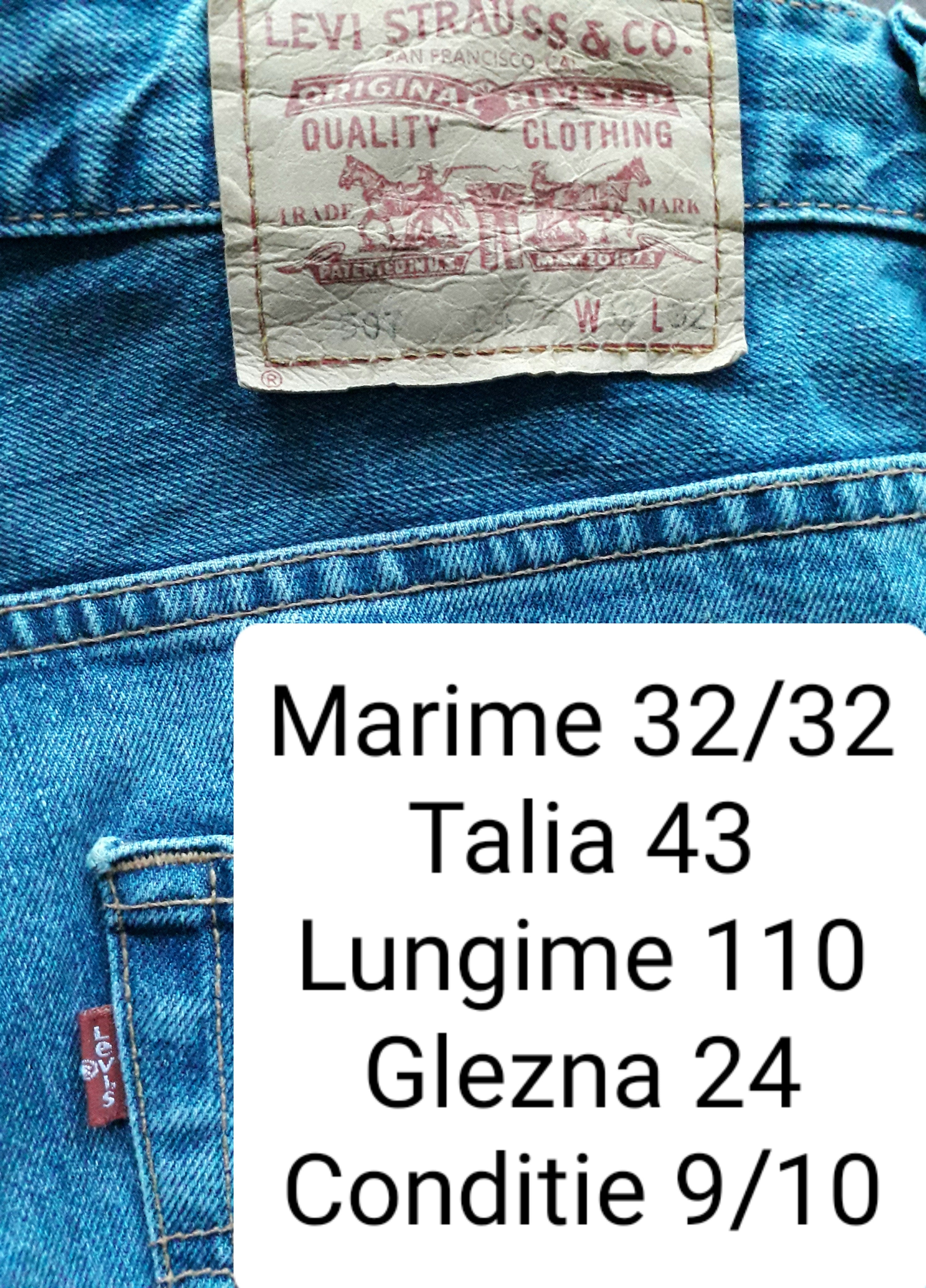 Blugi Levi's 507 - marimea M W32/L32 - Barbati