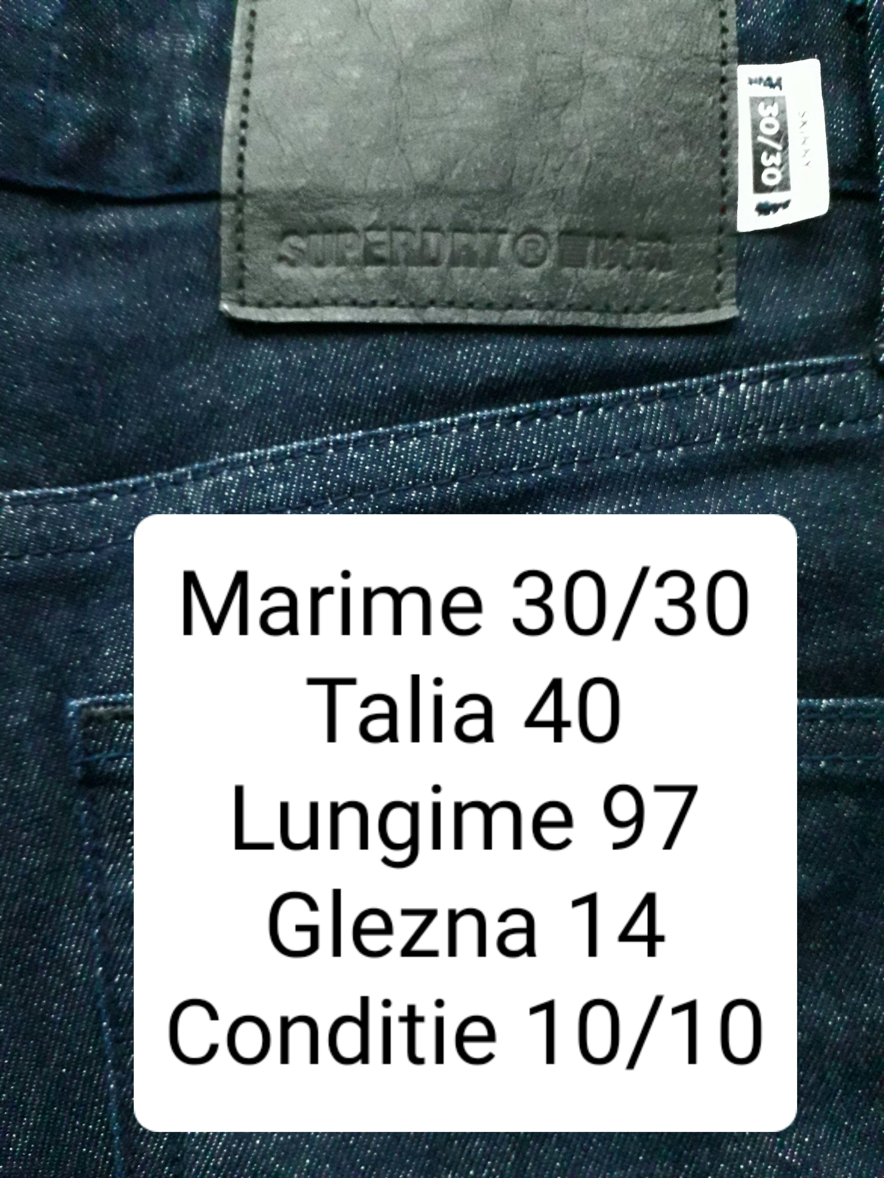 Blugi SuperDry - marimea S W30/L30 - Barbati