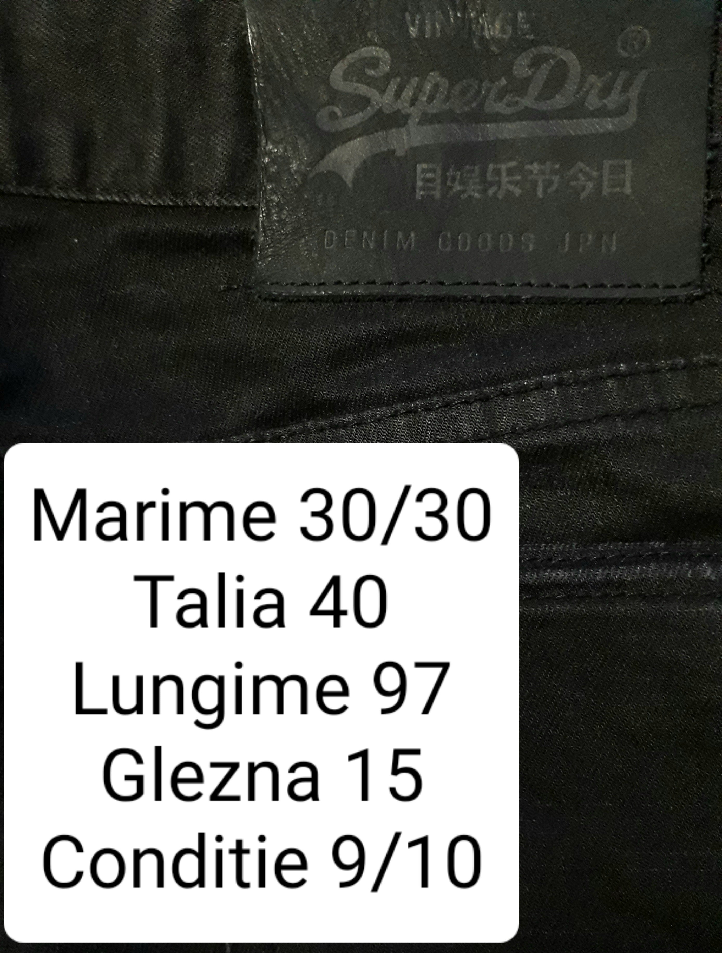 Blugi SuperDry - marimea S W30/L30 - Barbati