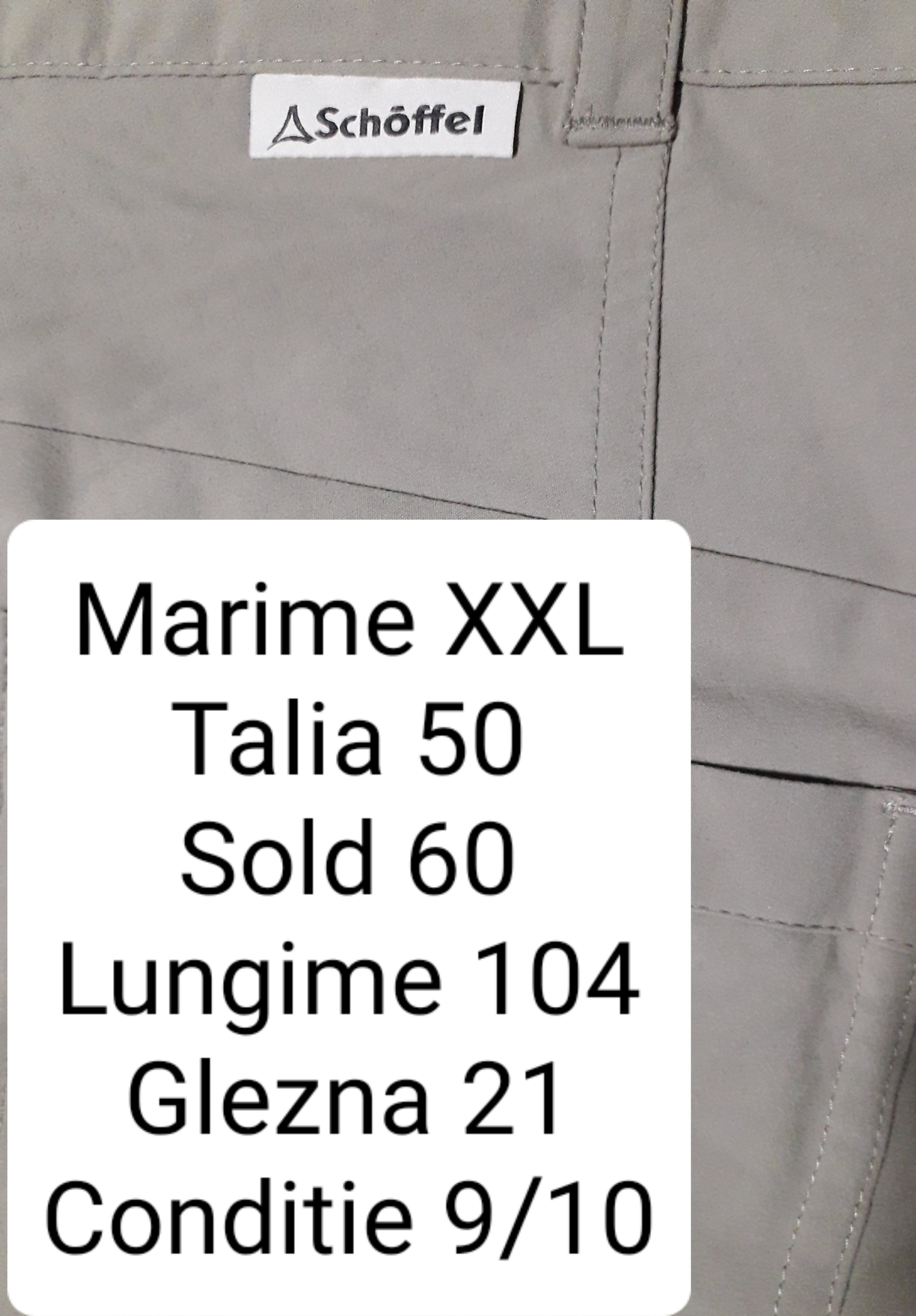 Pantaloni (2in1) Schoffel - marimea XXL - Femei
