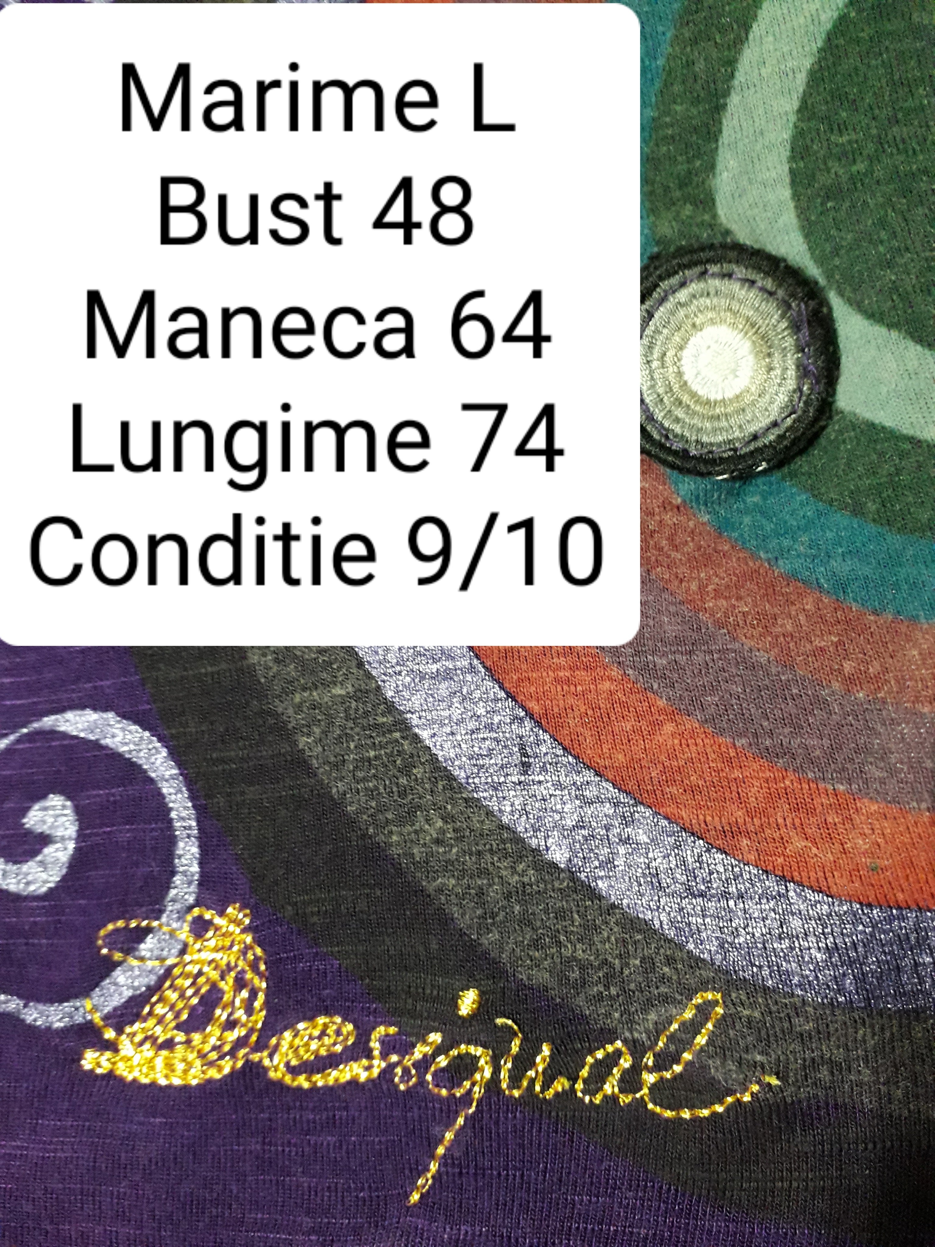 Bluza Desigual - marimea L - Femei