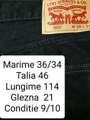 Blugi Levi's 505 - marimea L W36/L34 - Barbati