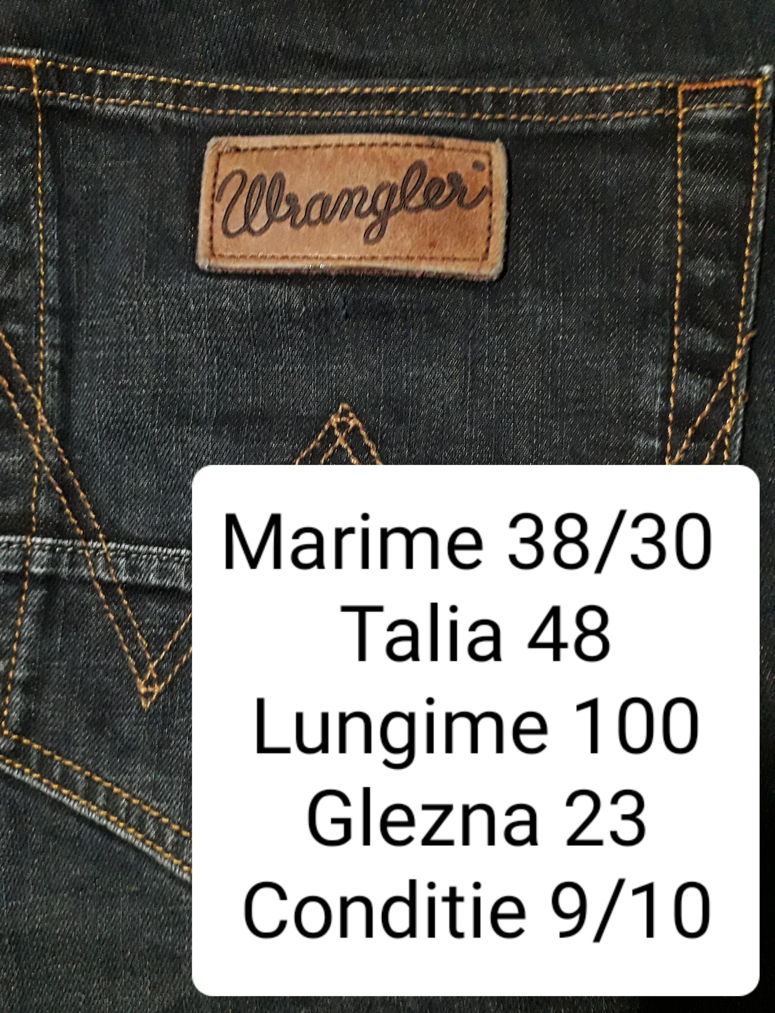 Blugi Wrangler - marimea XL W38/L30 - Barbati