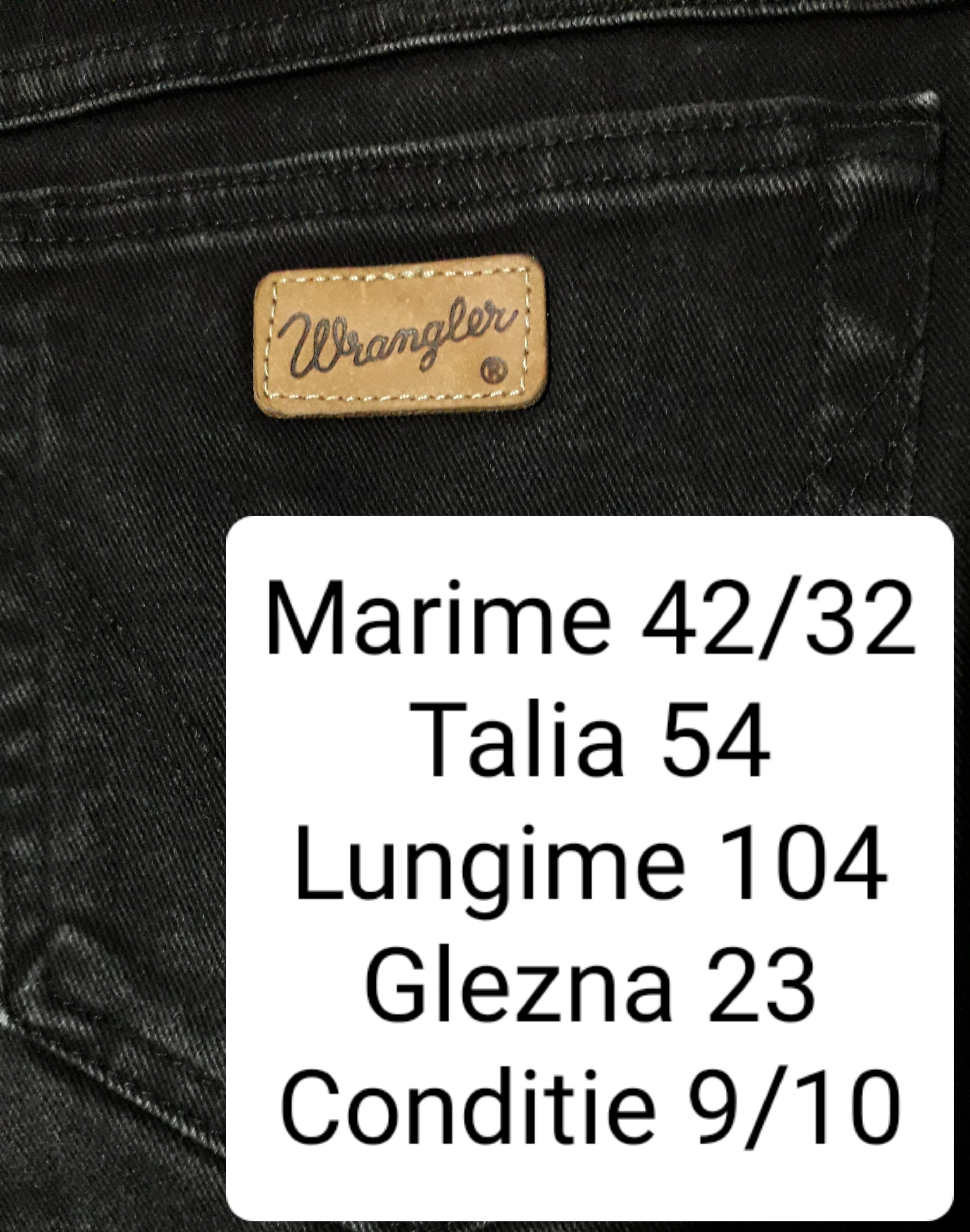 Blugi Wrangler - marimea 3XL W42/L32 - Barbati