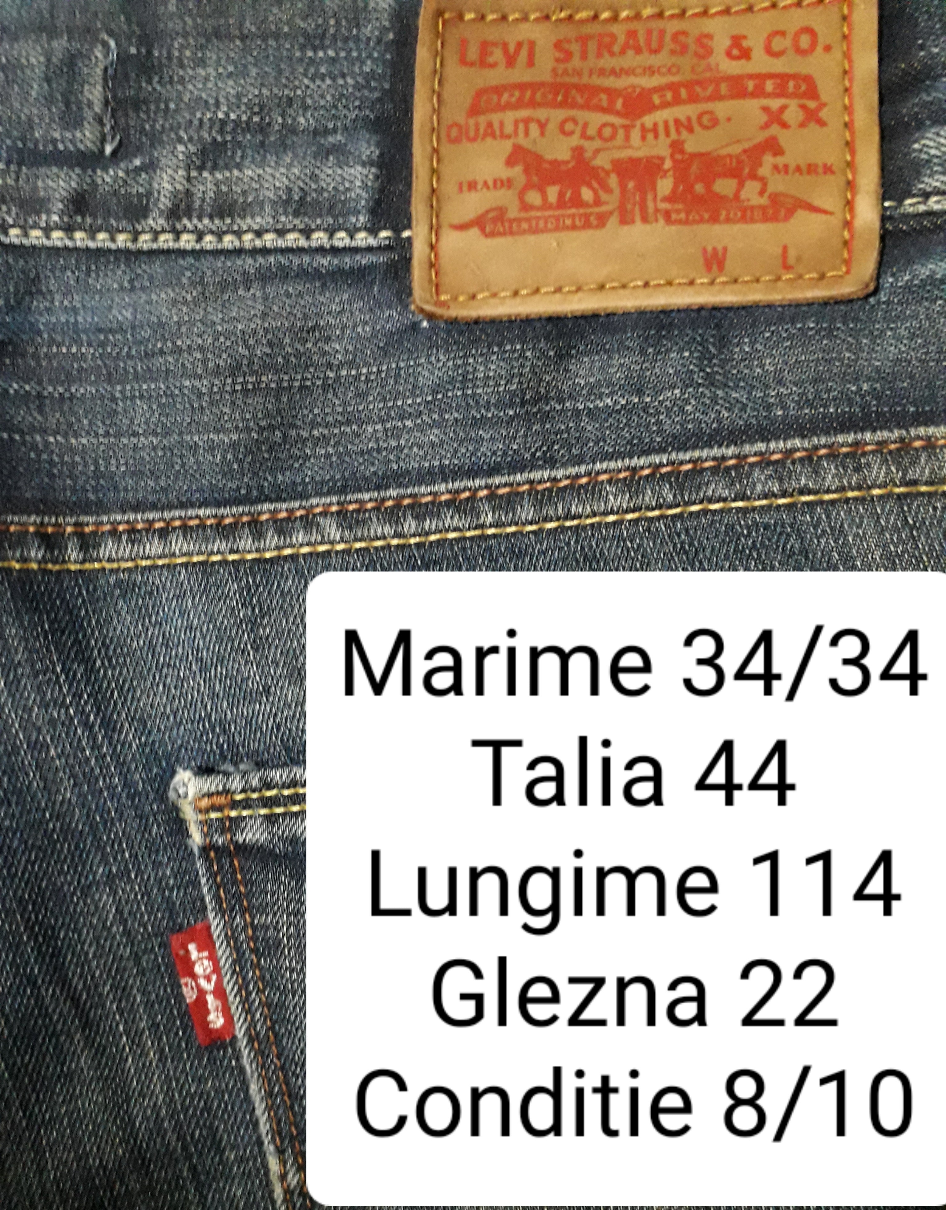 Blugi Levi's - marimea M W34/L34 - Barbati