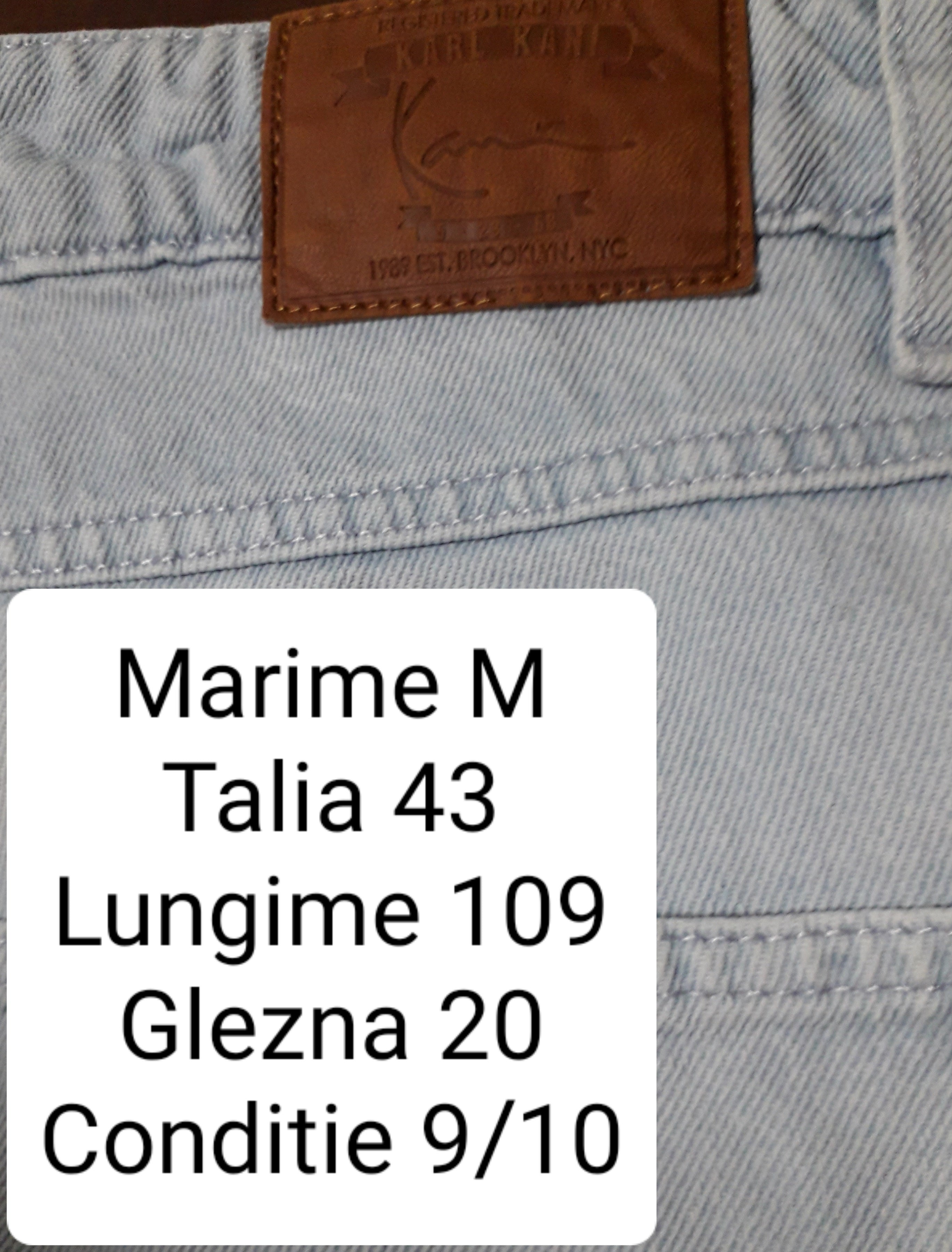 Blugi Karl Kani - marimea M W33 - Barbati