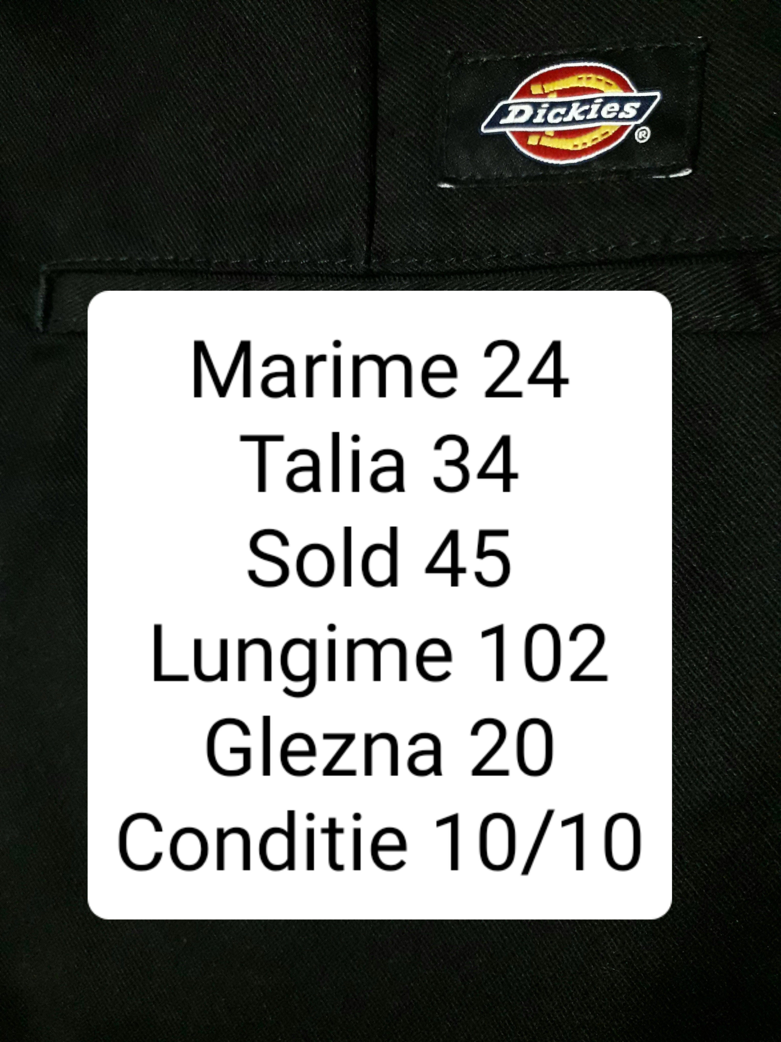 Pantaloni Dickies - marimea XS W24 - Femei