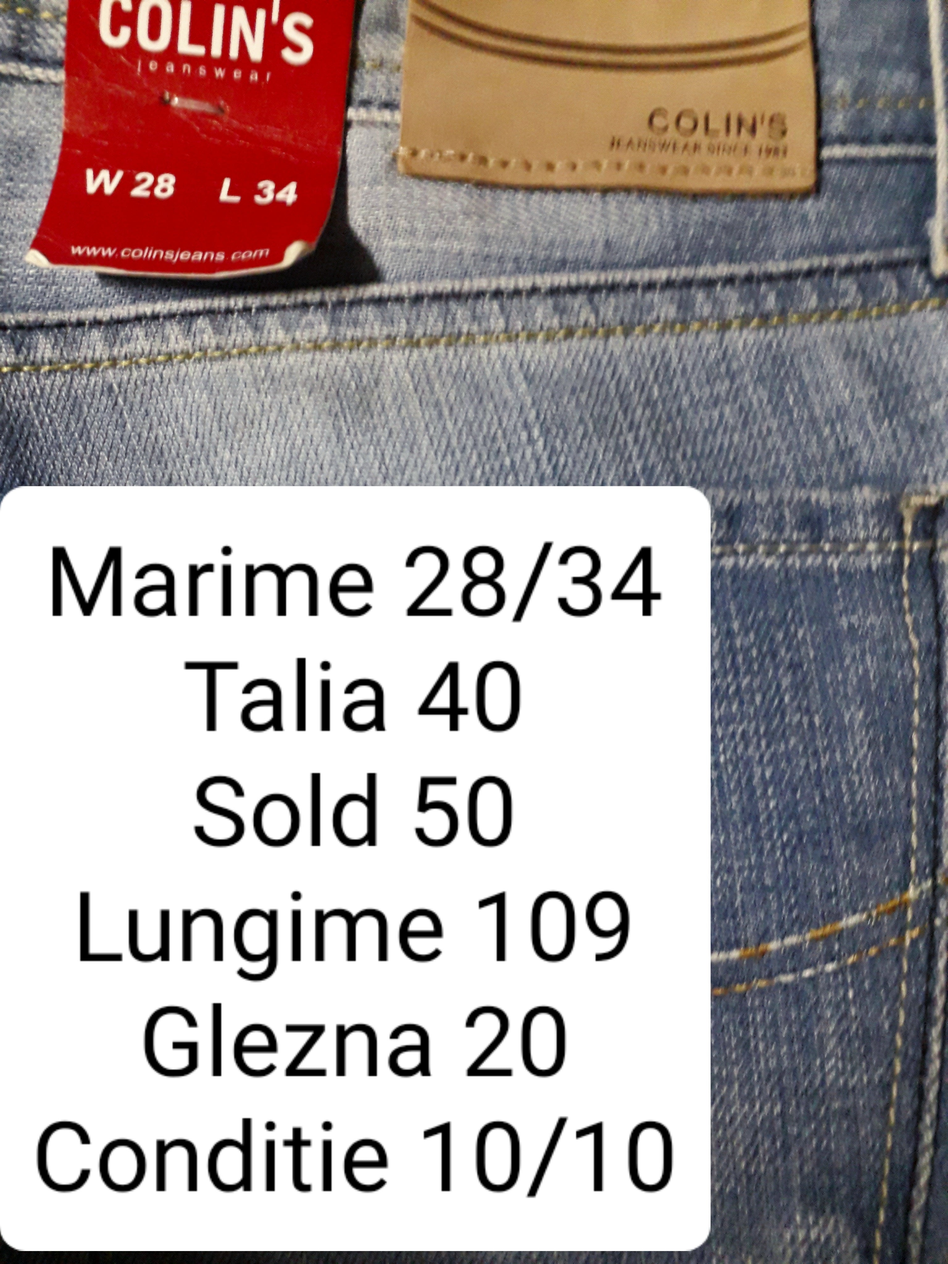 Blugi Colin's - marimea M W28/L34 - Femei