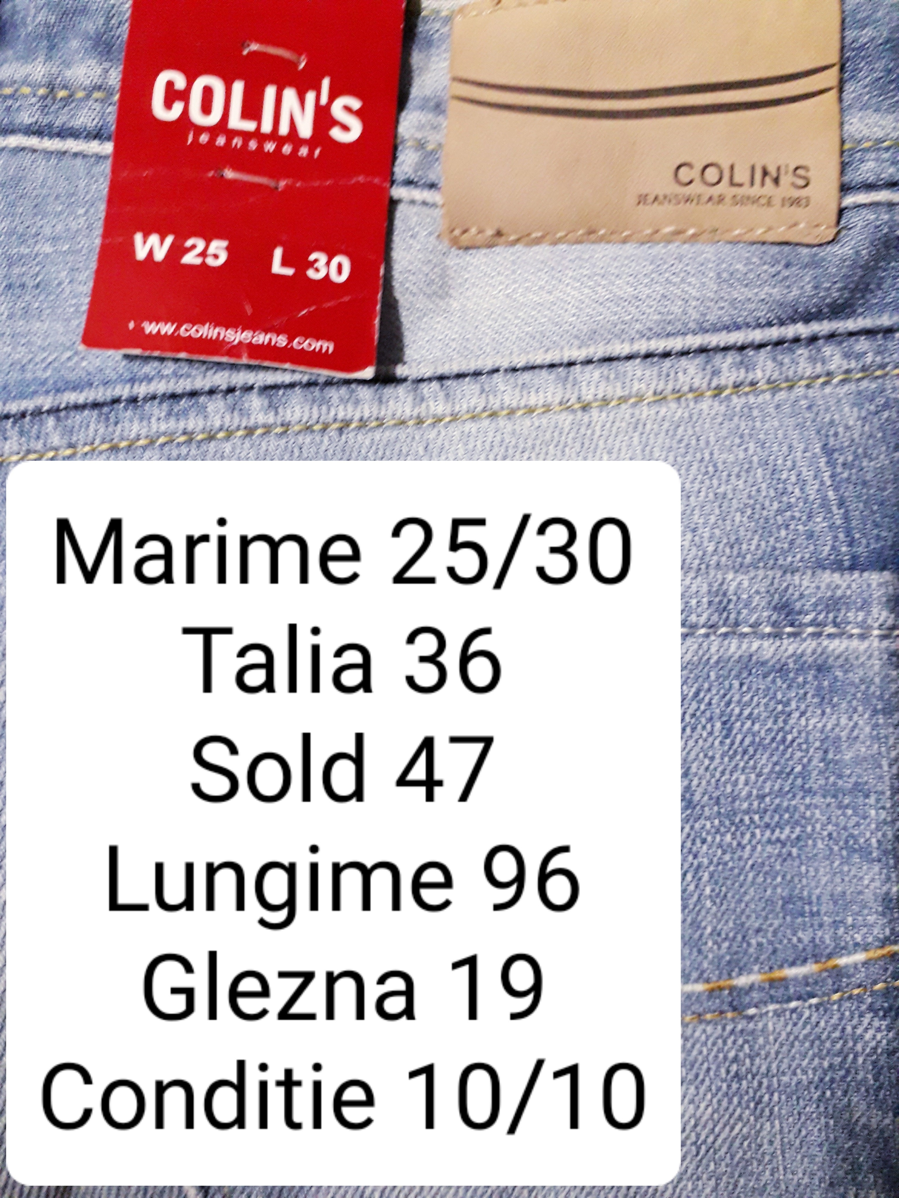Blugi Colin's - marimea XS W25/L30 - Femei