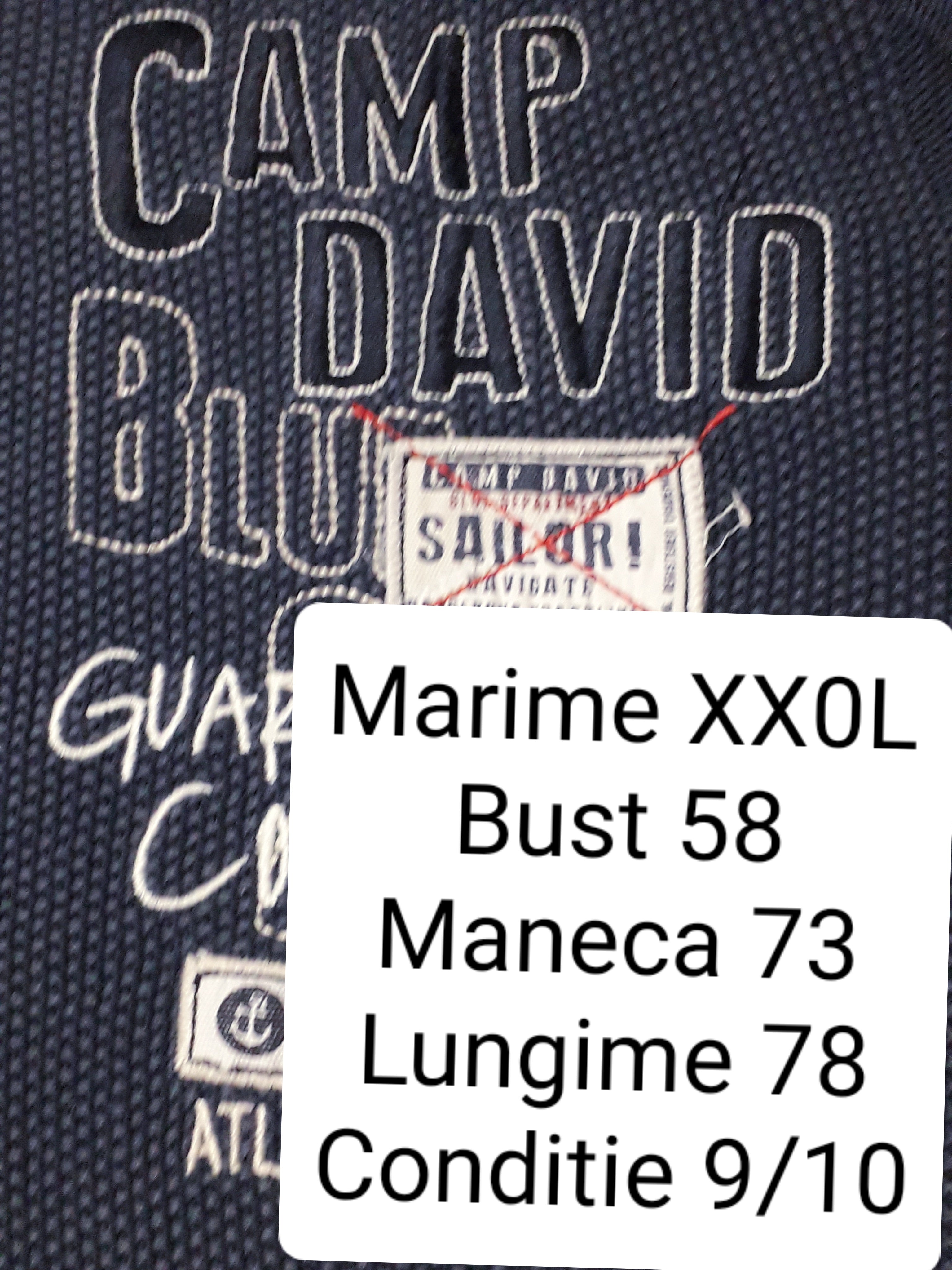 Bluza Camp David - marimea XXL - Barbati