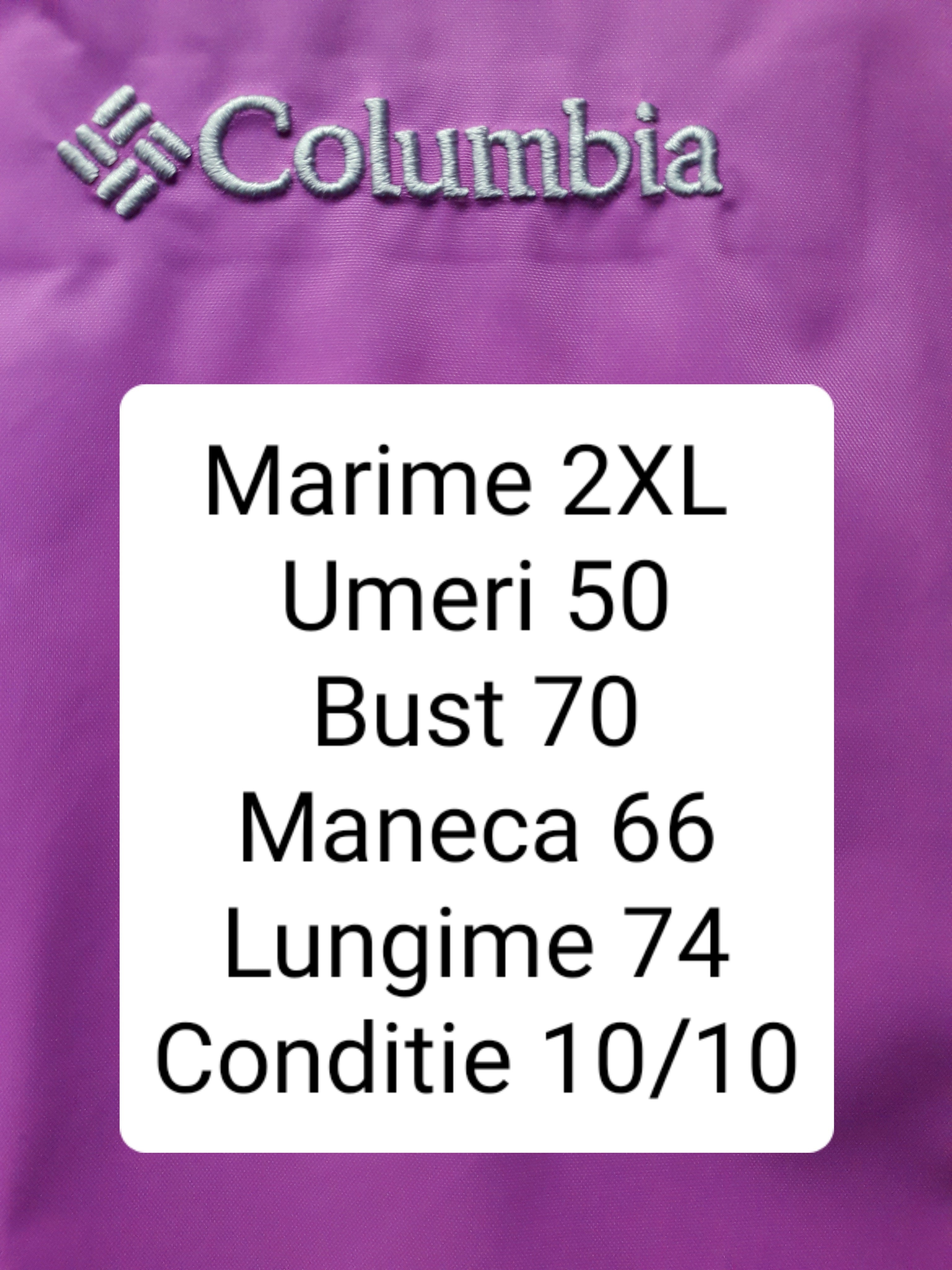 Jacheta Columbia - marimea XXL/3XL - Femei
