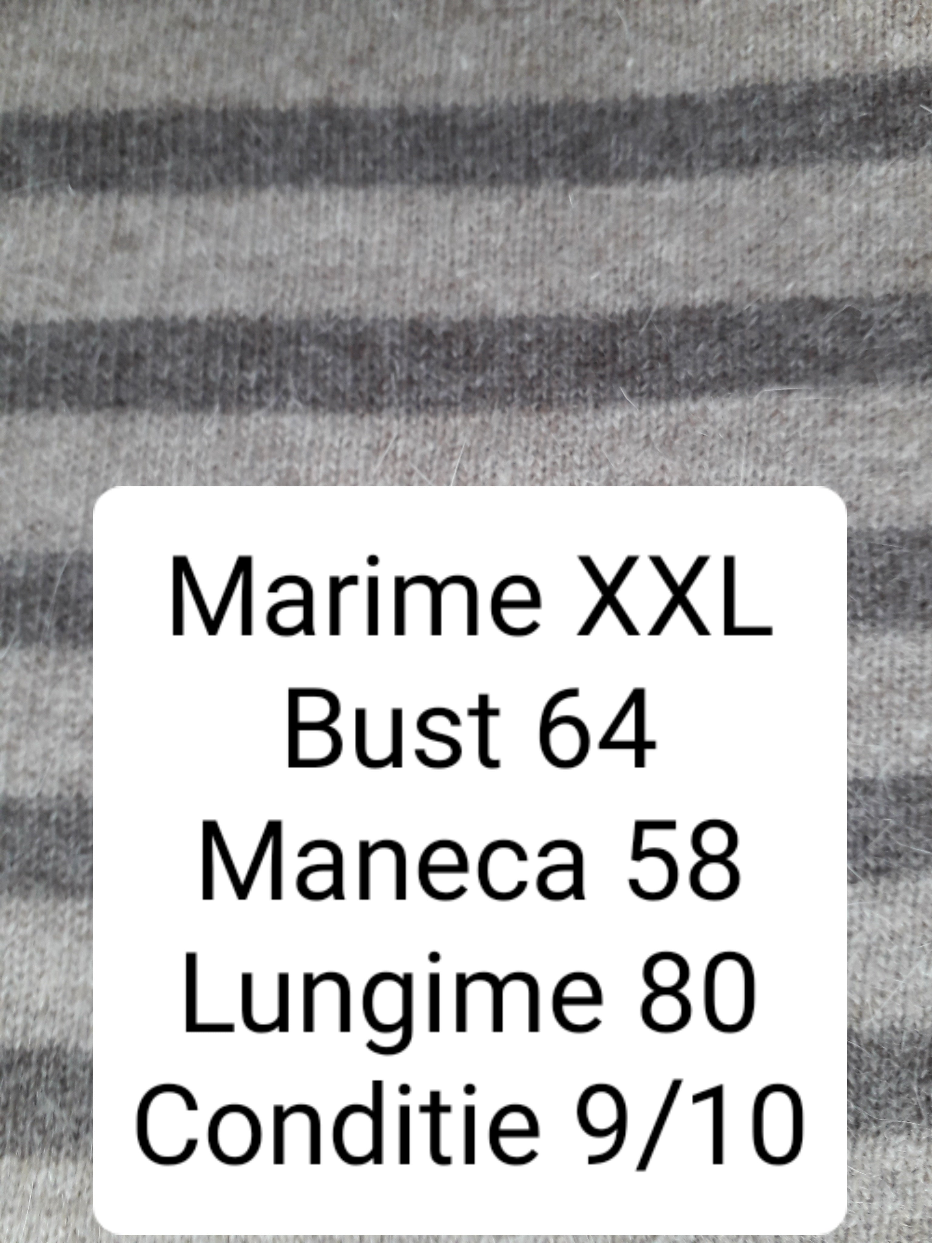 Bluza lunga (60%lana/20%angora) - marimea XXL - Femei