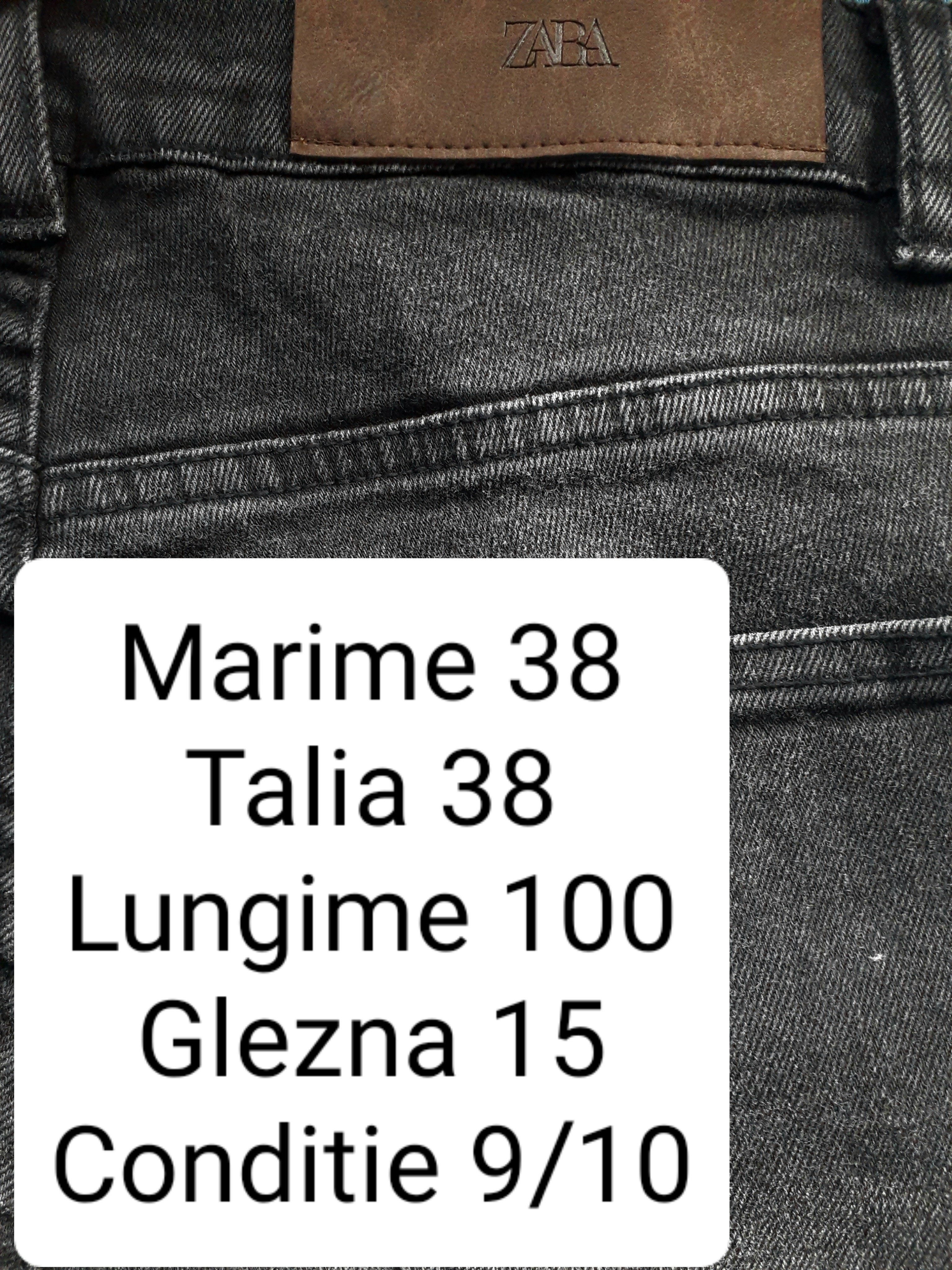 Blugi Zara - marimea S W30 - Barbati