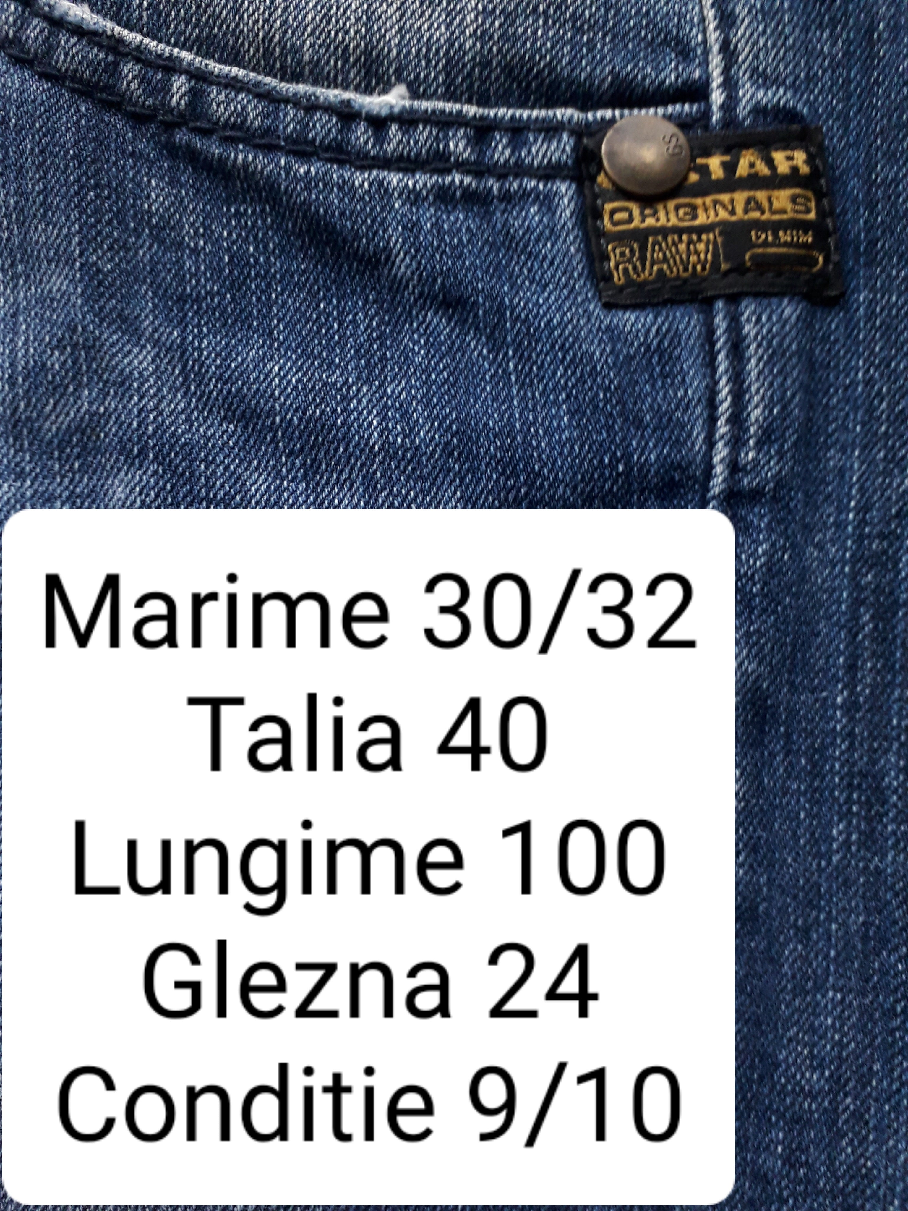 Blugi G-star - marimea S W30/L32 - Barbati