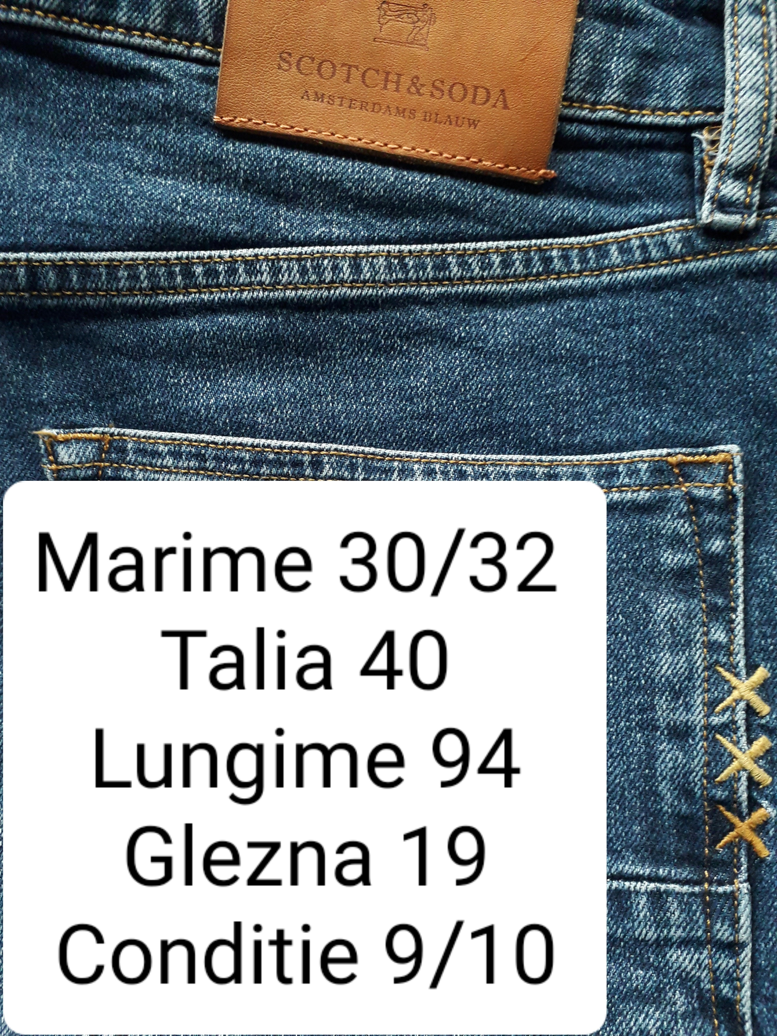Blugi Scotch&Soda - marimea S W30/L32 - Barbati