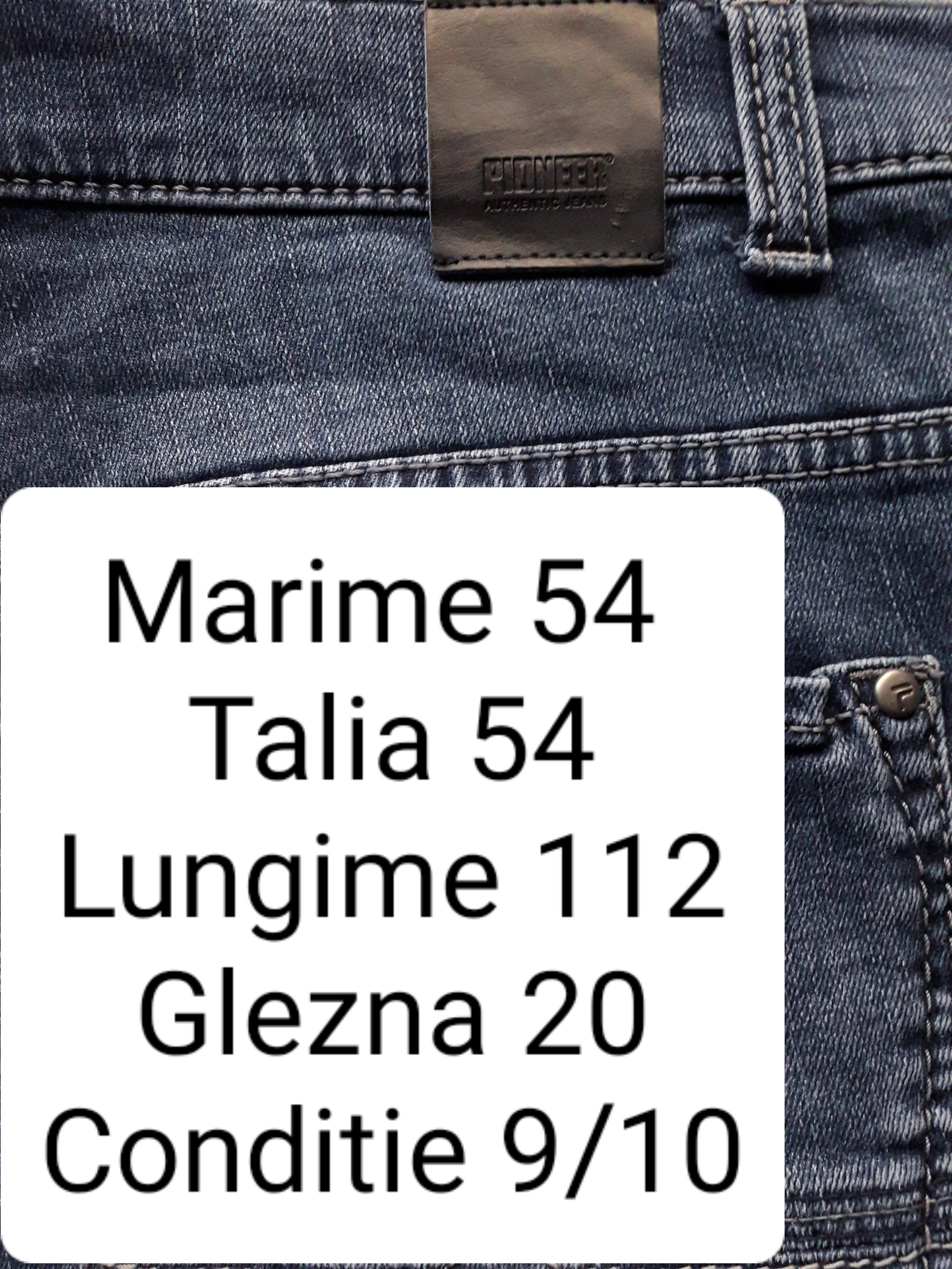 Blugi Pioneer - marimea 3XL W42 - Barbati