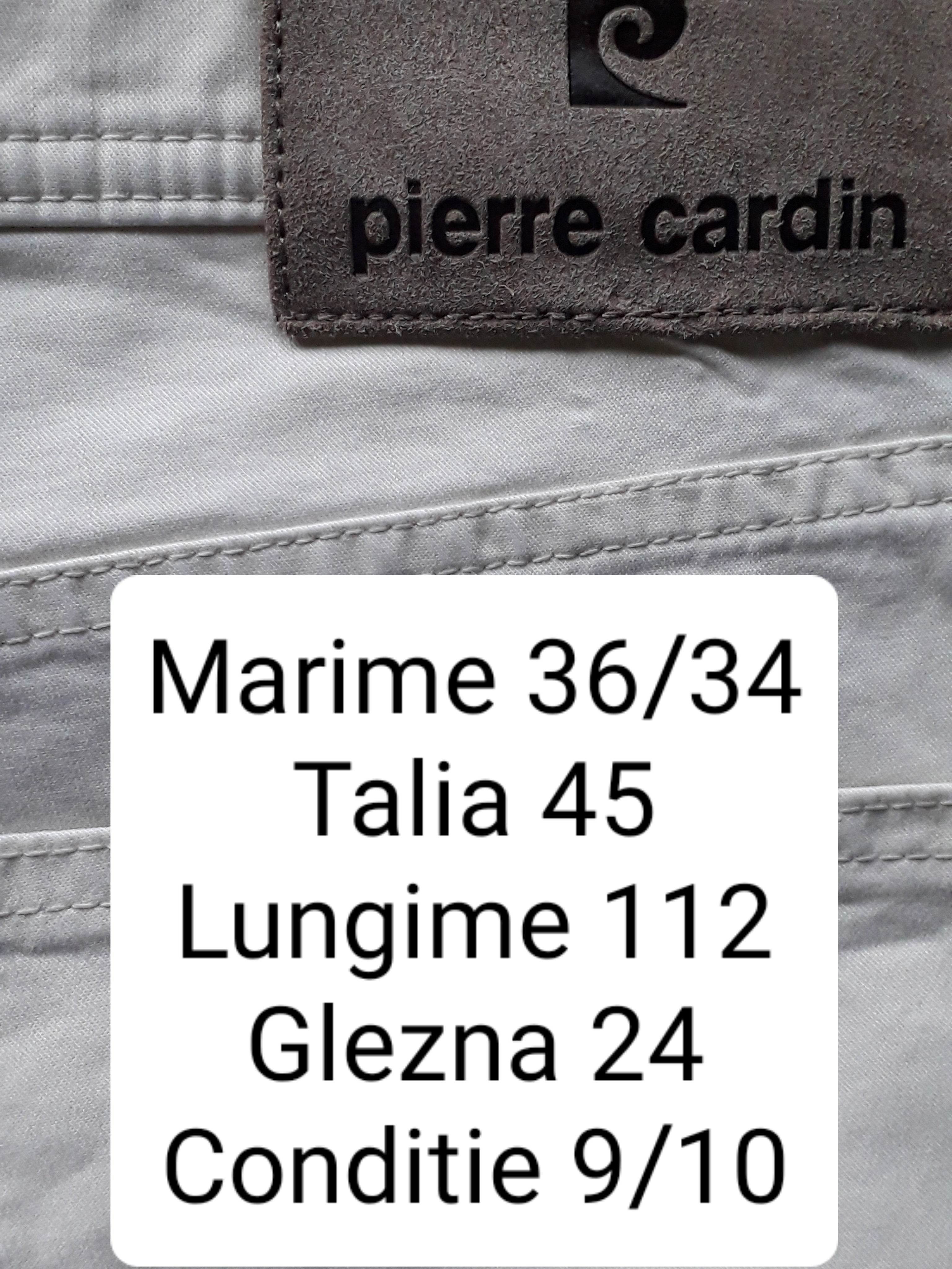 Pantaloni Pierre Cardin - marimea L W36/L34 - Barbati