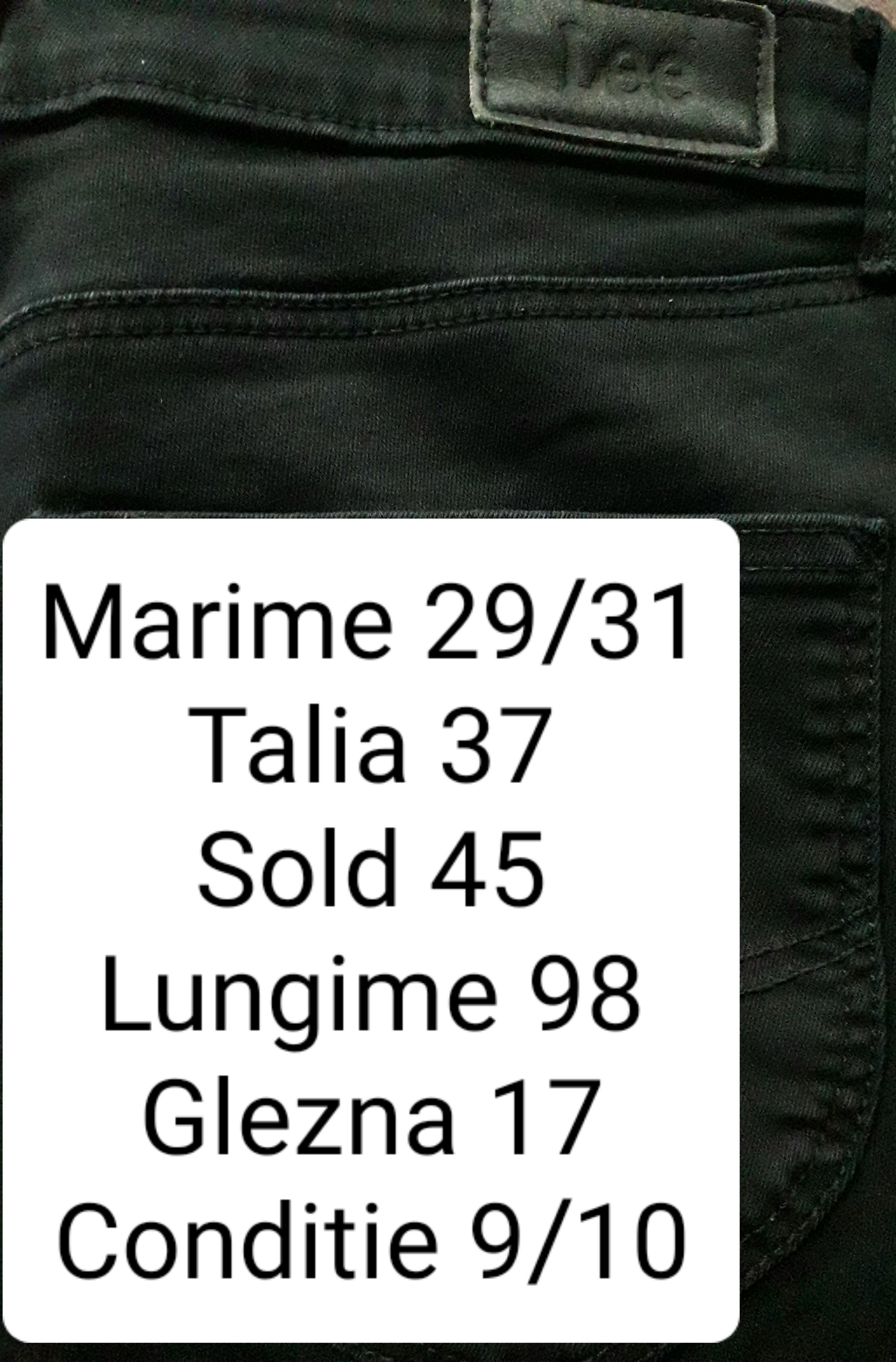 Blugi Lee - marimea M W29/L31 - Femei