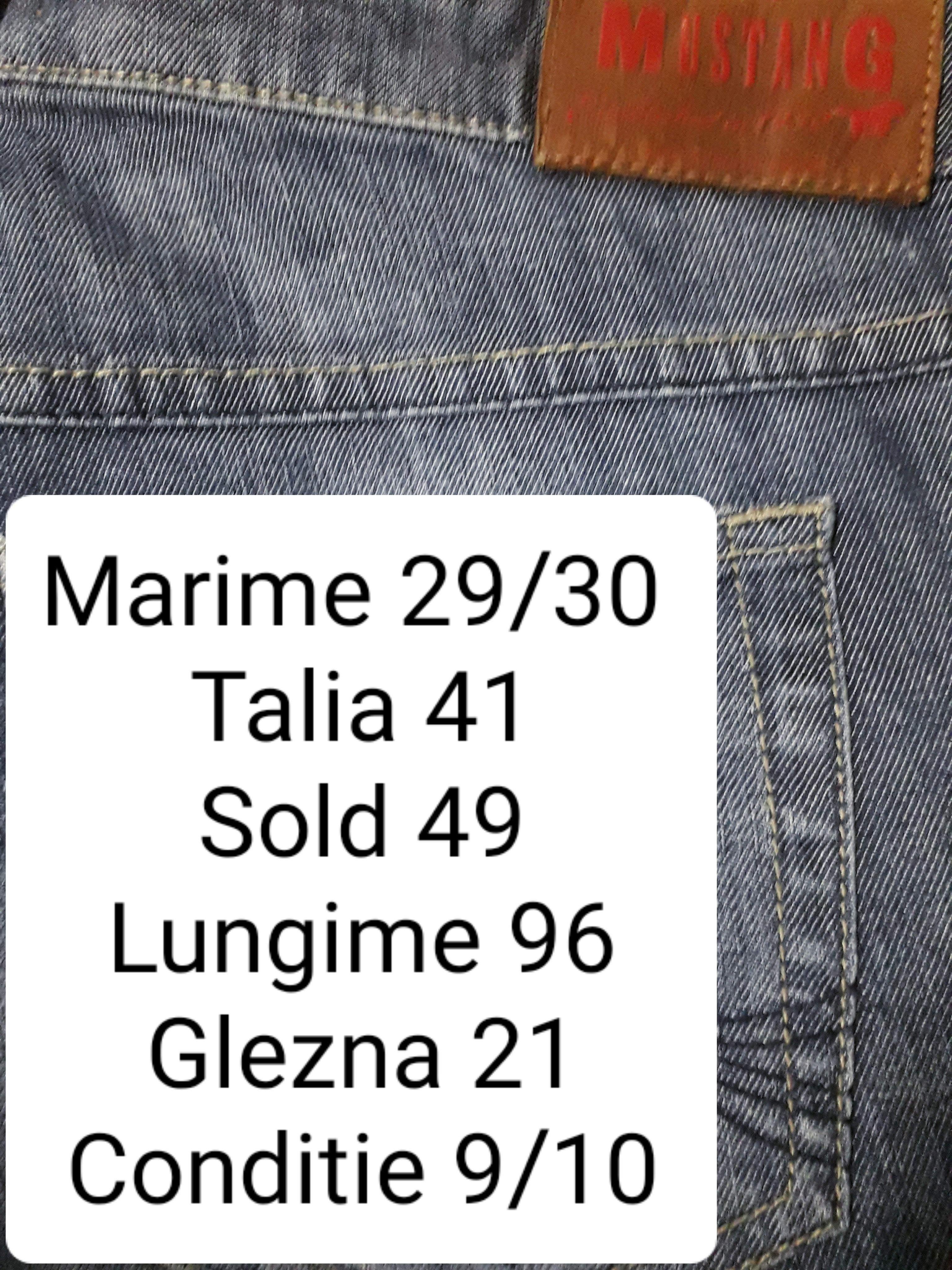 Blugi Mustang - marimea M W29/L30 - Femei
