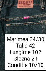 Blugi Hero by Wrangler - marimea M W34/L30 - Femei