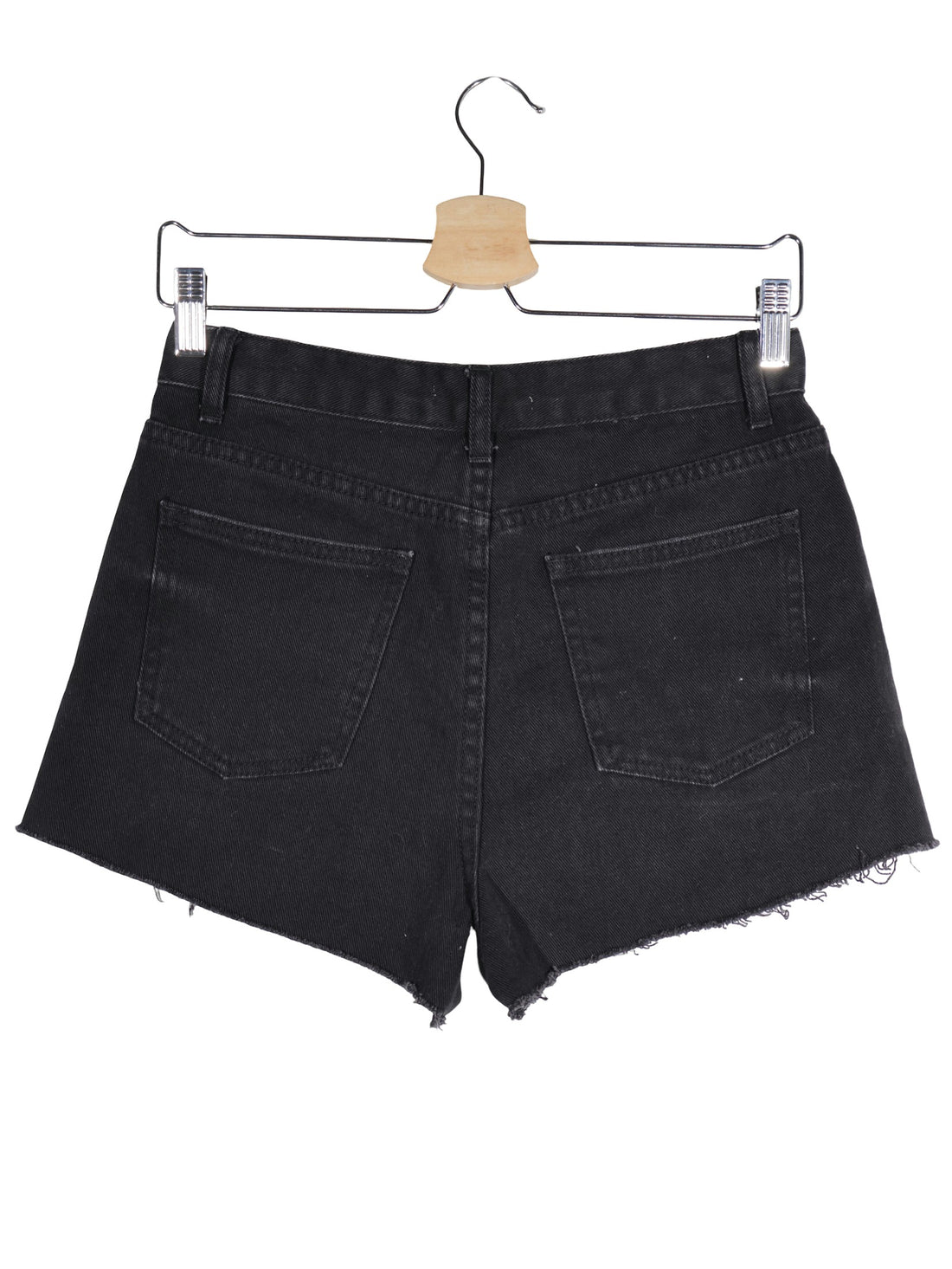 Blugi scurti Glamorous negru mărime S vedere din spate second-hand premium
