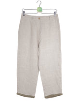 Pantaloni Elliott bej mărime L vedere din față second-hand premium