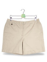 Pantaloni scurti Lands' End bej mărime XL vedere din față second-hand premium