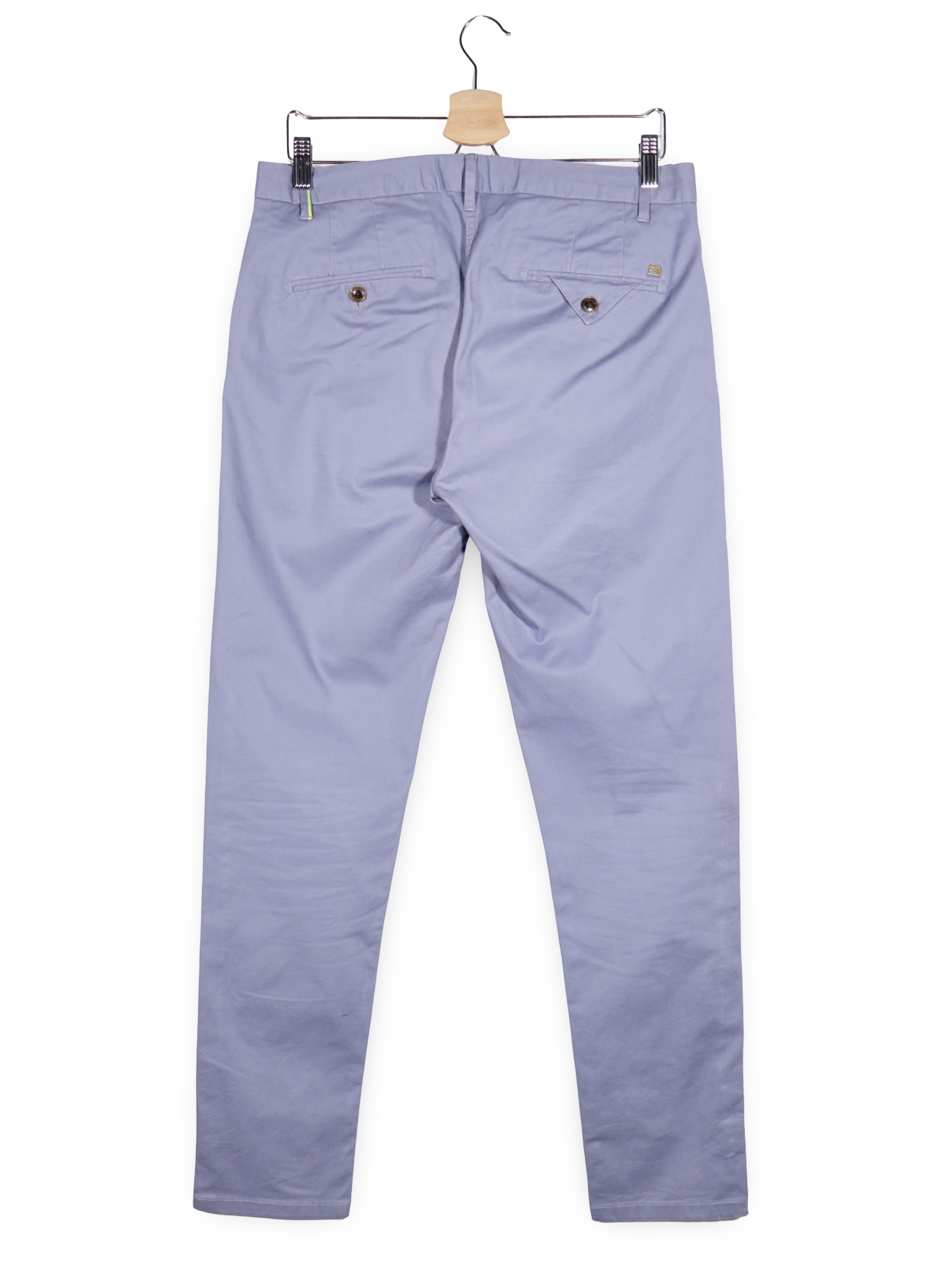 Pantaloni Scotch & Soda bleu deschis mărime S vedere din spate second-hand premium