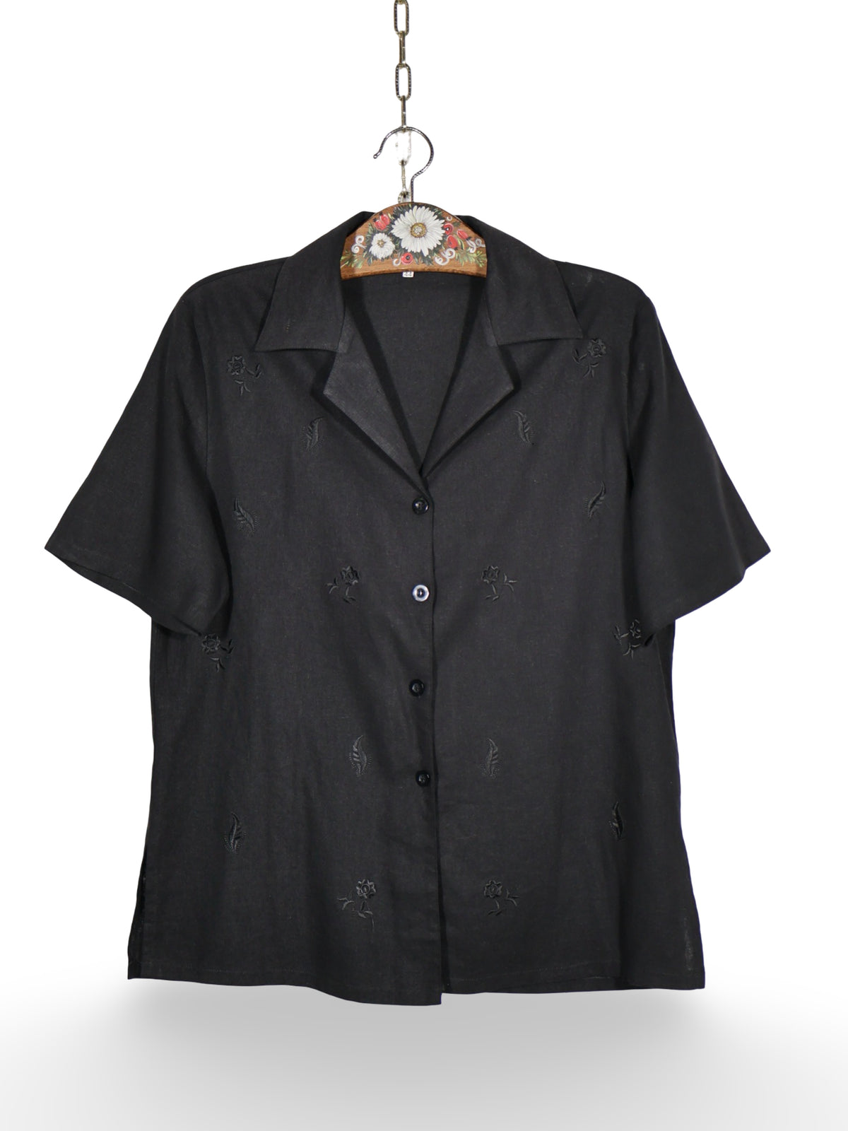 Camasa (in&bumbac) Vintage - marimea L - Femei