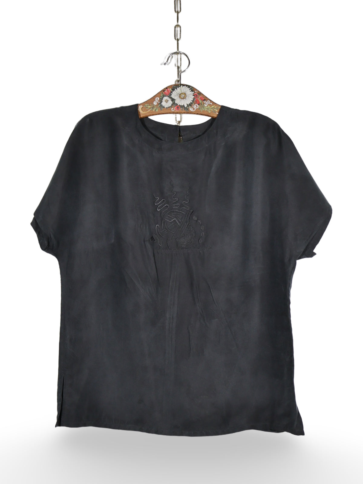 Camasa (100%matase) Vintage - marimea M - Femei