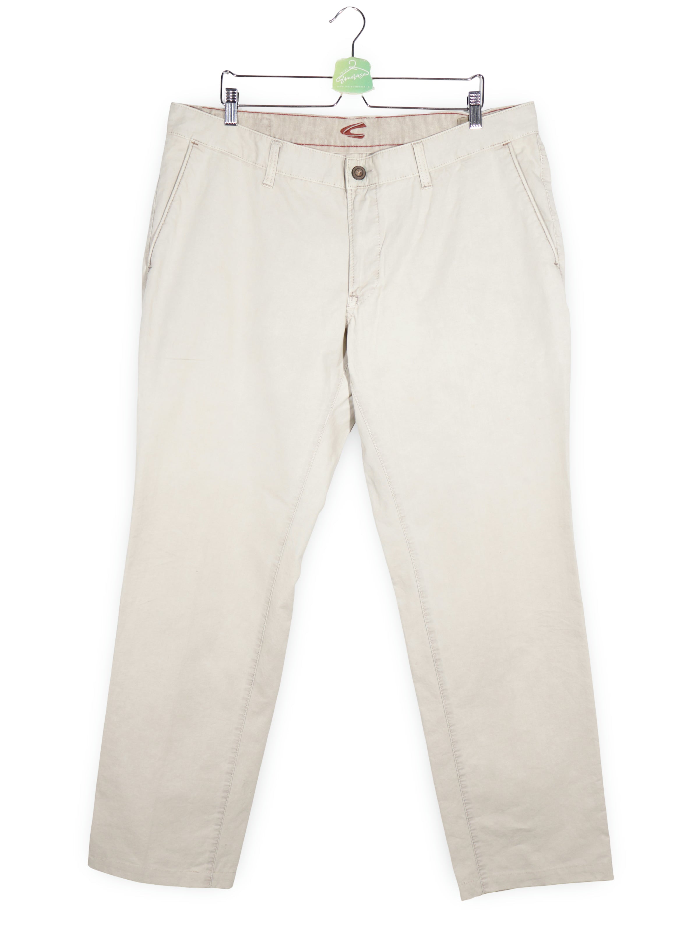 Pantaloni Camel active bej deschis mărime XXL vedere din față second-hand premium