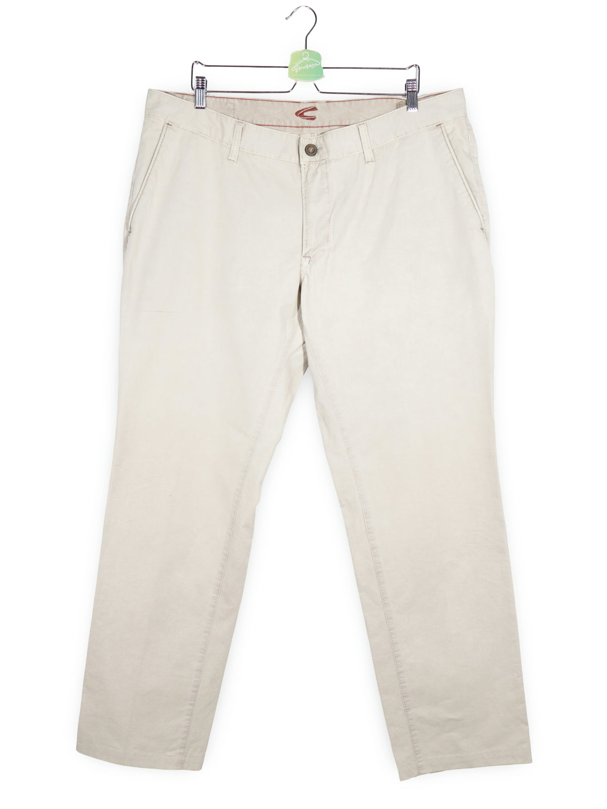 Pantaloni Camel active bej deschis mărime XXL vedere din față second-hand premium